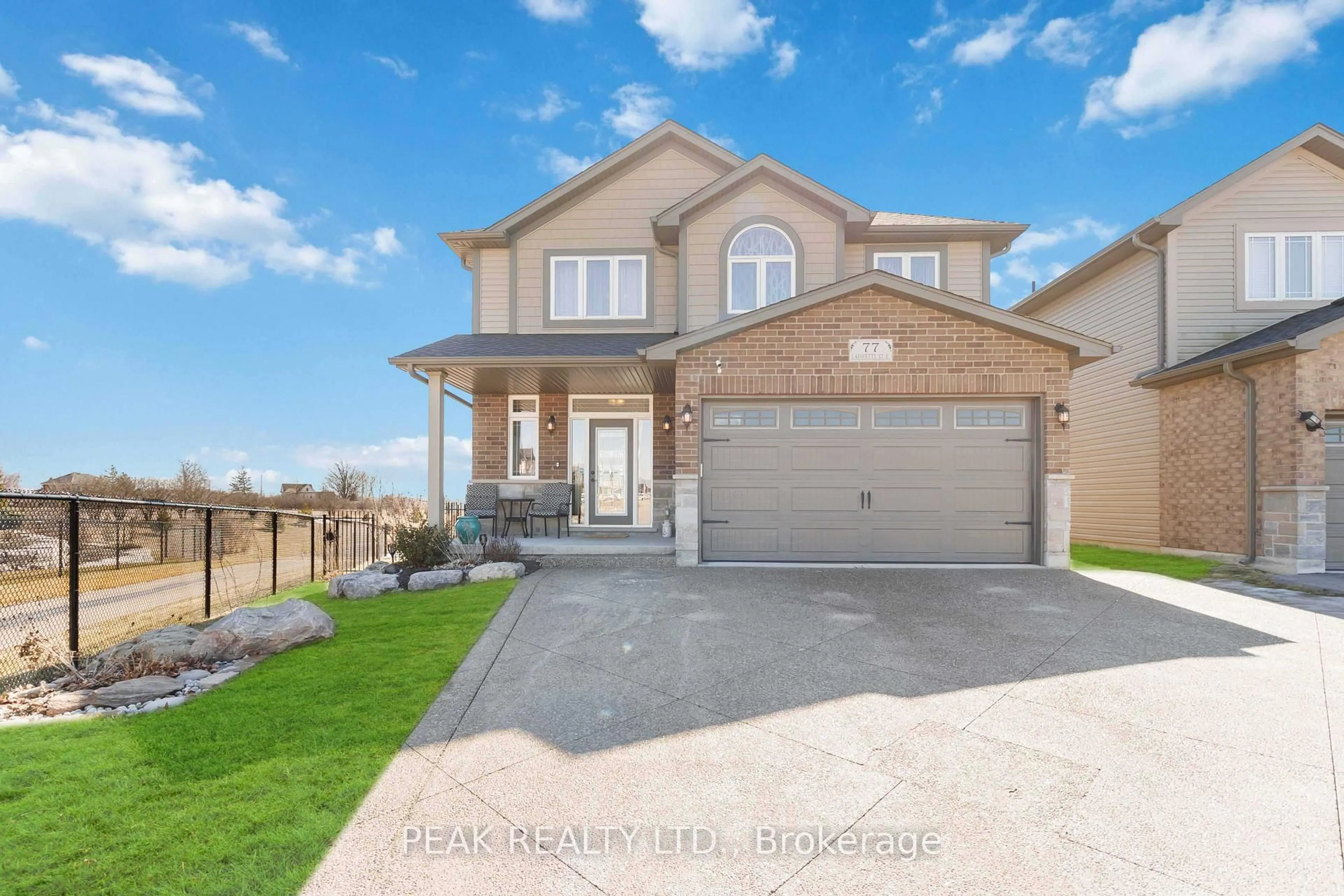 Home with brick exterior material, street for 77 Lafayette St, Haldimand Ontario N0A 1J0