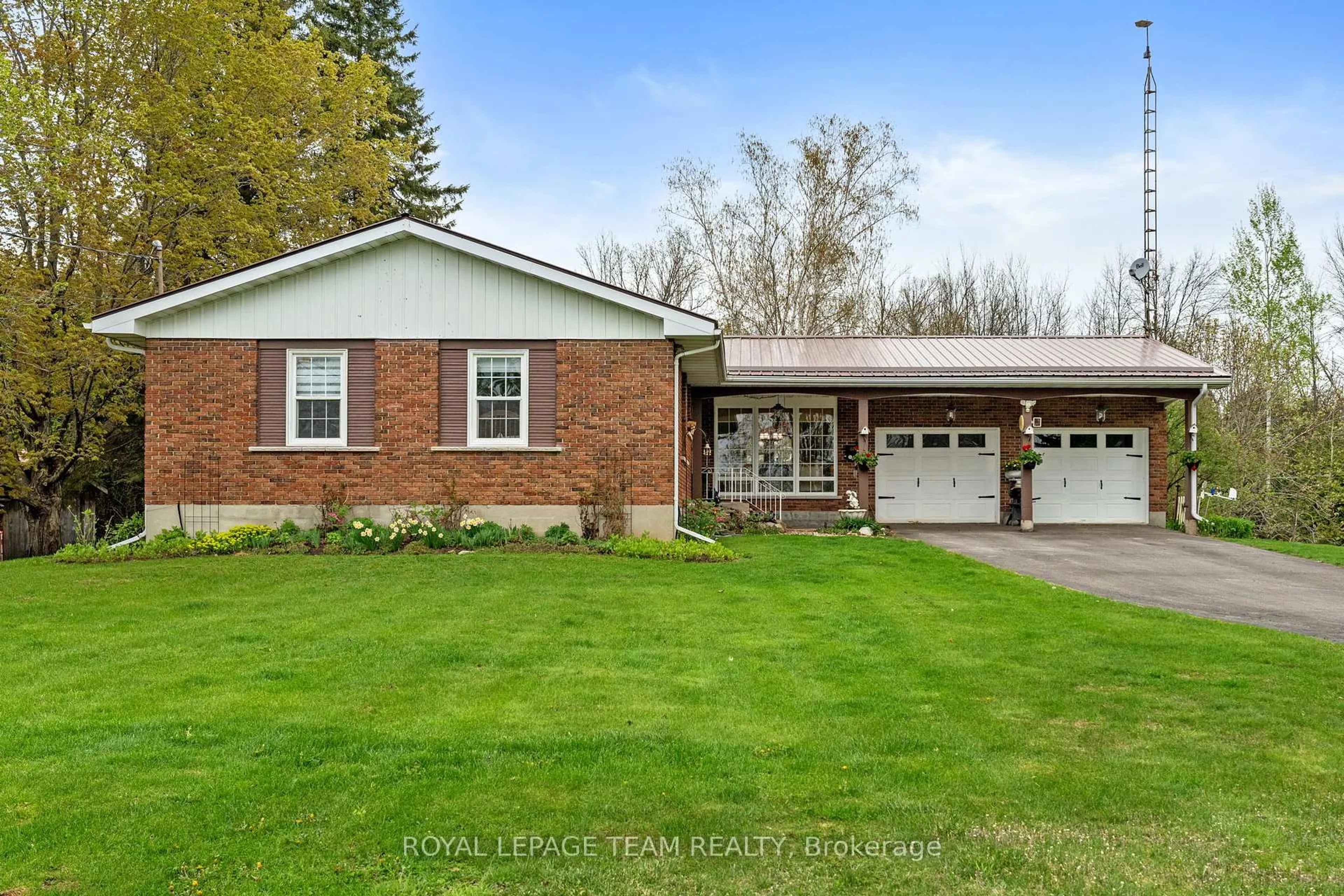 Home with brick exterior material, street for 2915 County Rd 20 Rd, North Grenville Ontario K0G 1J0