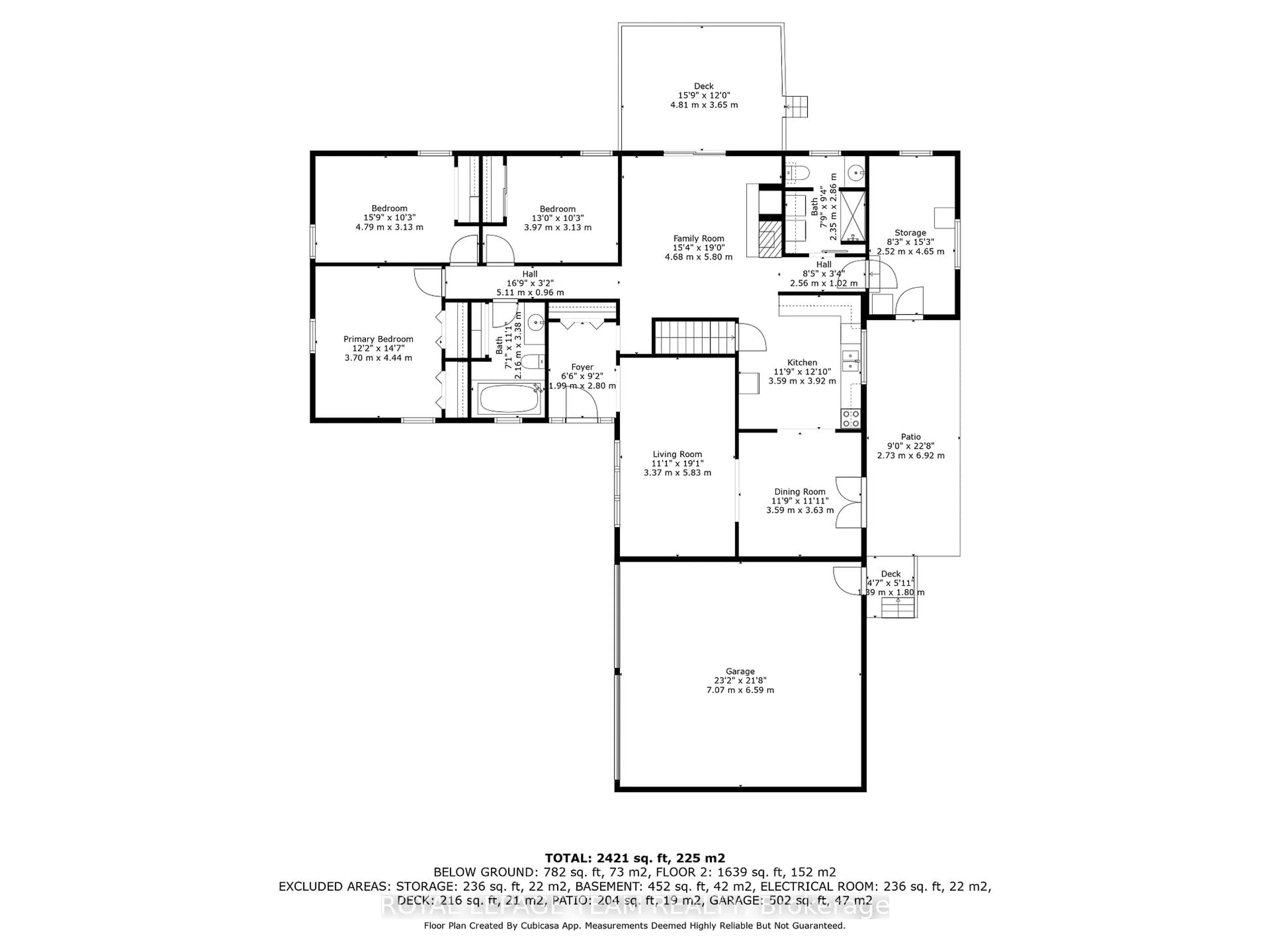 Floor plan for 2915 County Rd 20 Rd, North Grenville Ontario K0G 1J0
