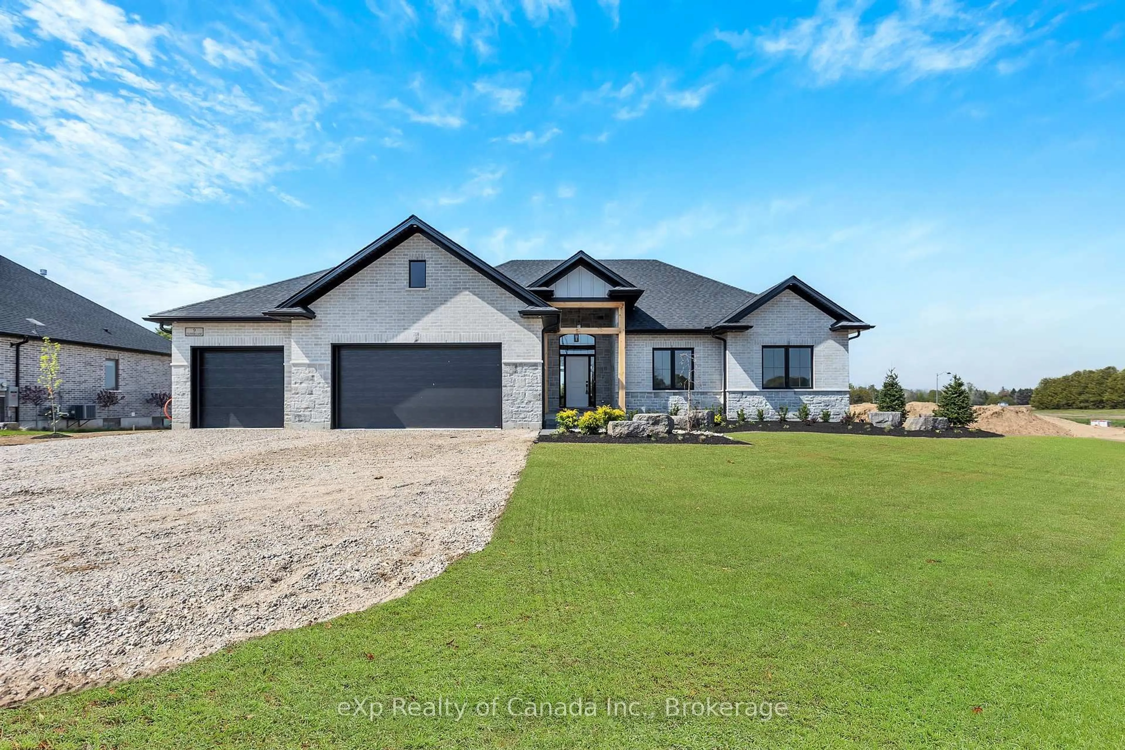 Home with brick exterior material, street for 9 Clover Lane, Norwich Ontario N0J 1R0