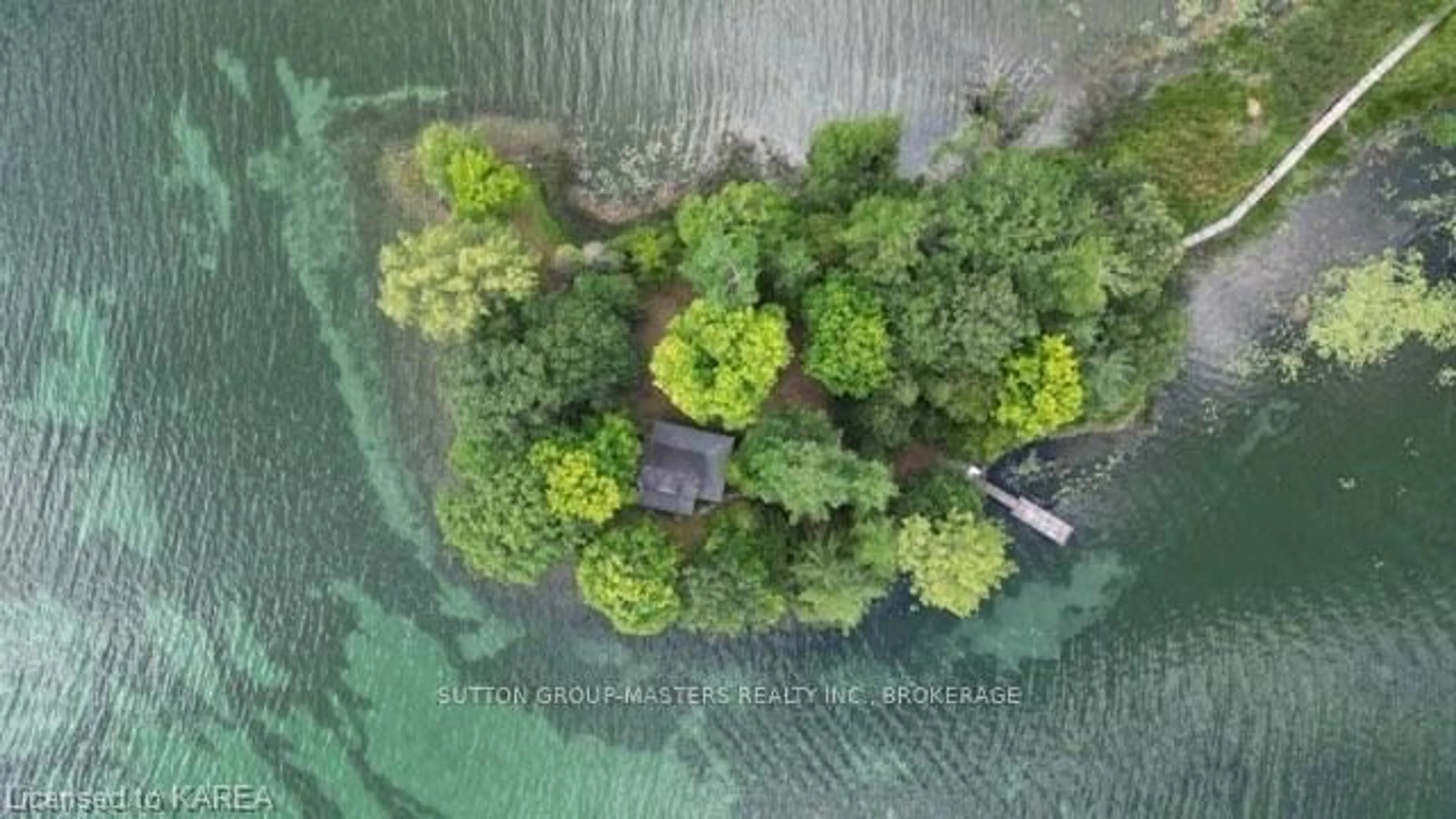 A pic from outside/outdoor area/front of a property/back of a property/a pic from drone, forest/trees view for 4267B HIGHWAY 2 N/A, Gananoque Ontario K7G 2V5