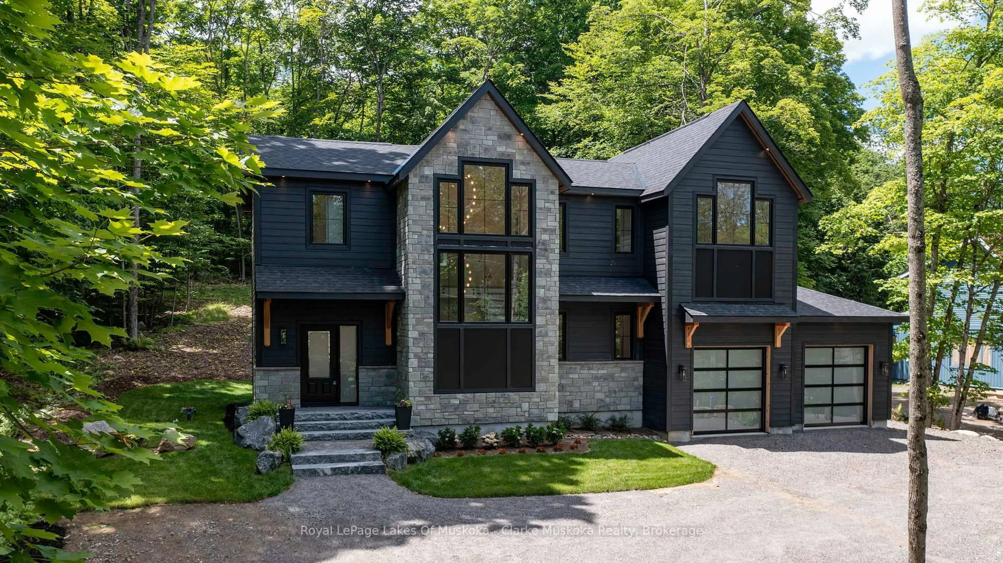 Home with brick exterior material, street for 19 Todholm Dr, Muskoka Lakes Ontario P0B 1J0