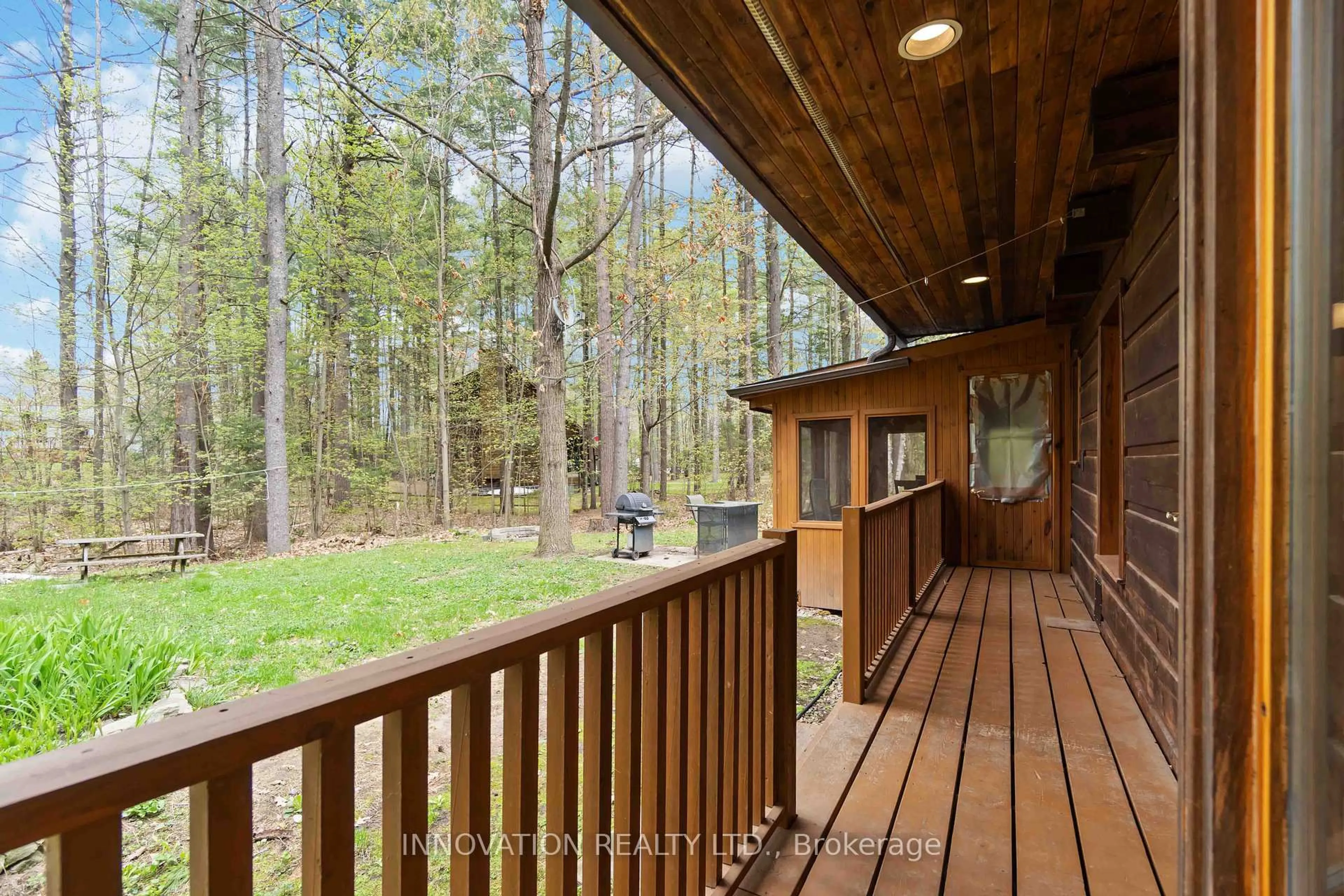 Patio, forest/trees view for 101 Myrtle Lane, Ottawa Ontario K0A 3M0