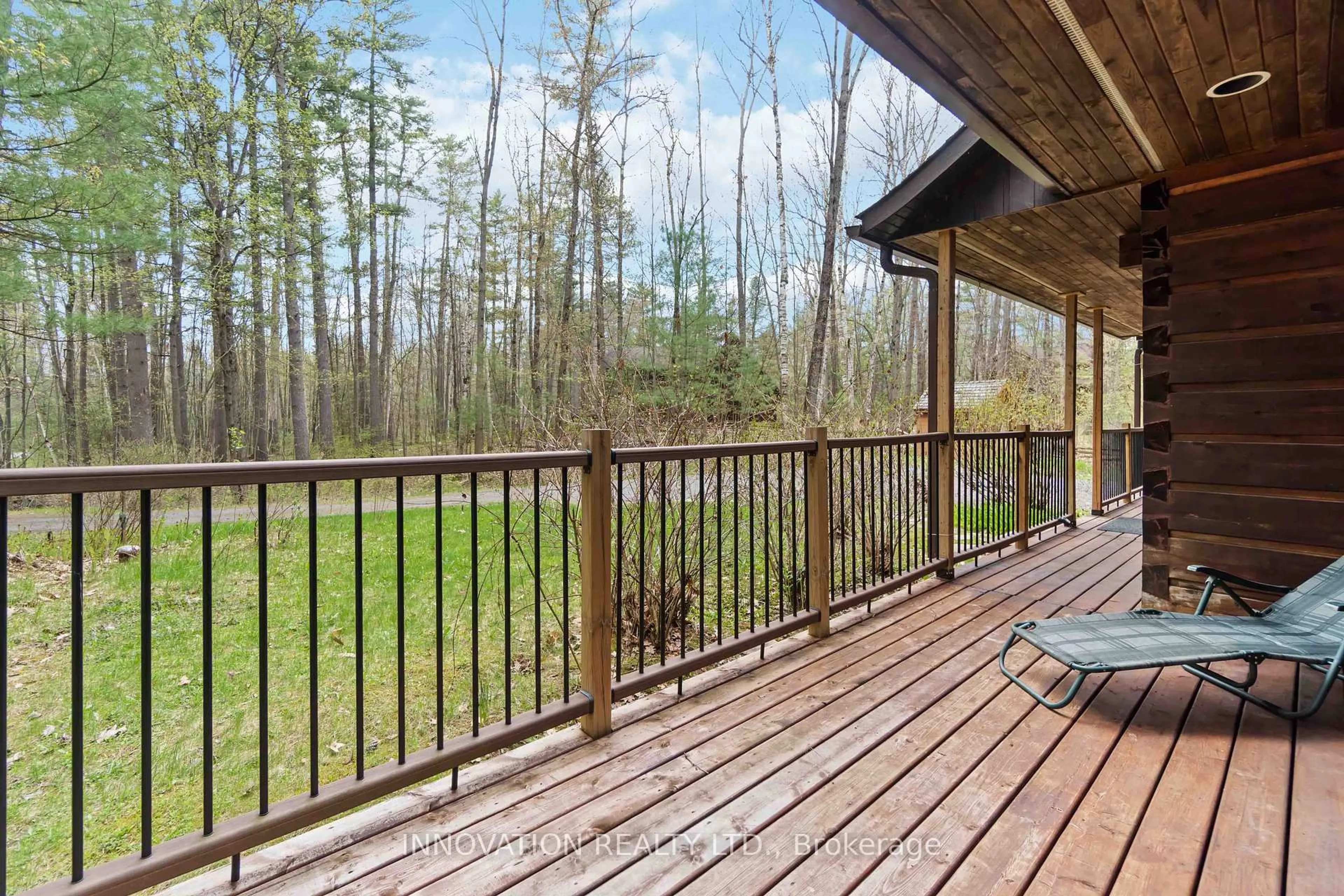 Patio, forest/trees view for 101 Myrtle Lane, Ottawa Ontario K0A 3M0