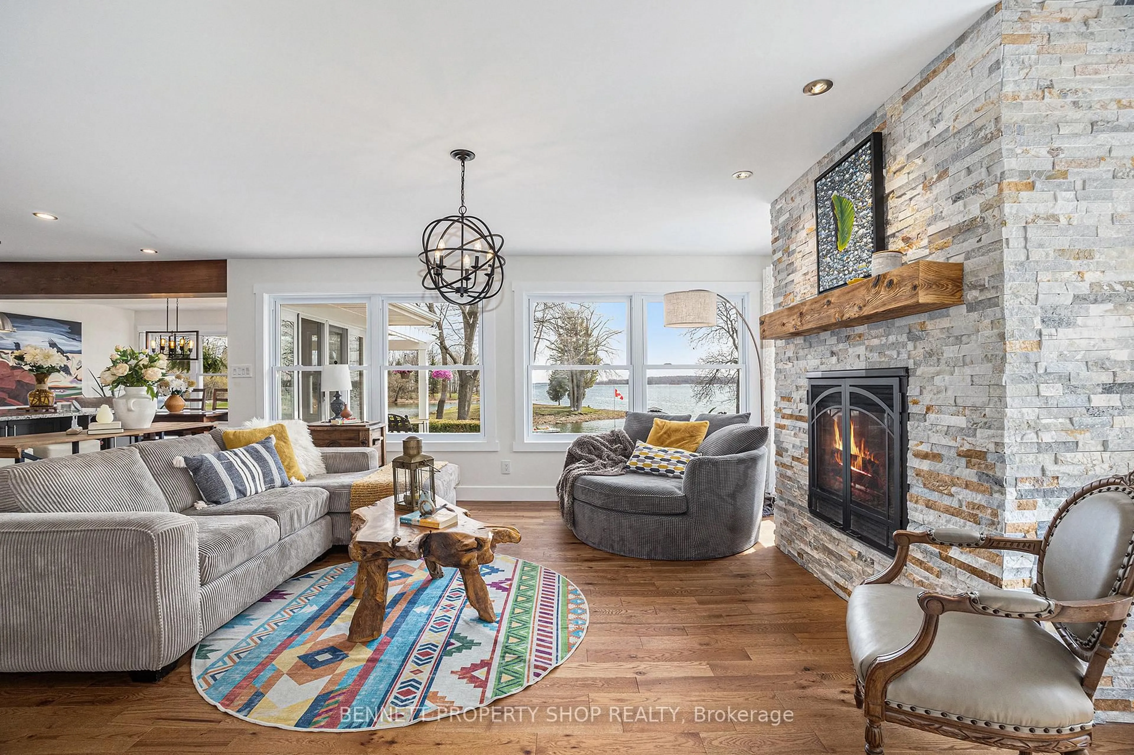 Living room with furniture, unknown for 16084 Lakeside Dr, South Stormont Ontario K0C 1P0