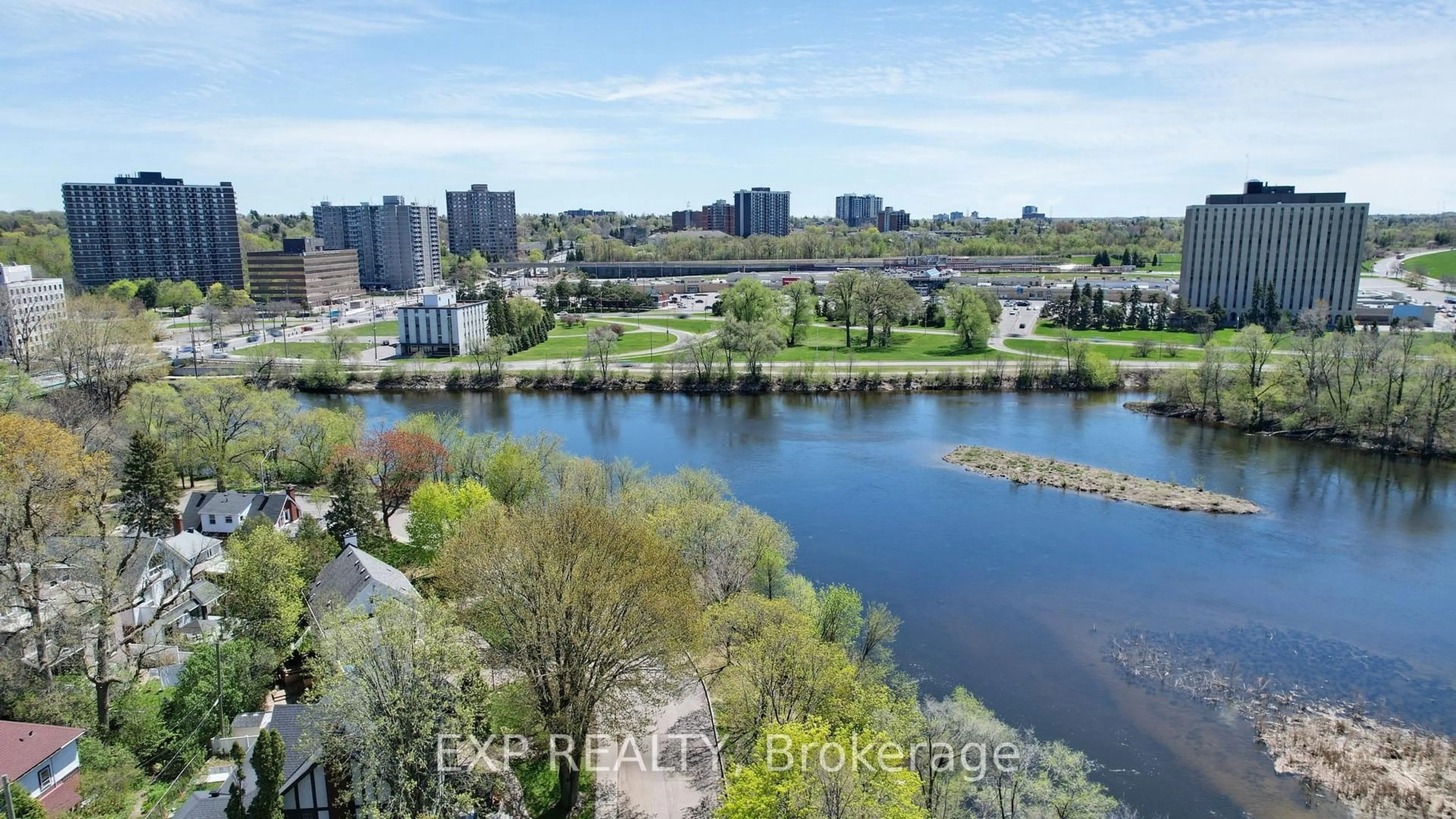 A pic from outside/outdoor area/front of a property/back of a property/a pic from drone, water/lake/river/ocean view for 7 Raleigh St, Ottawa Ontario K1S 3C3
