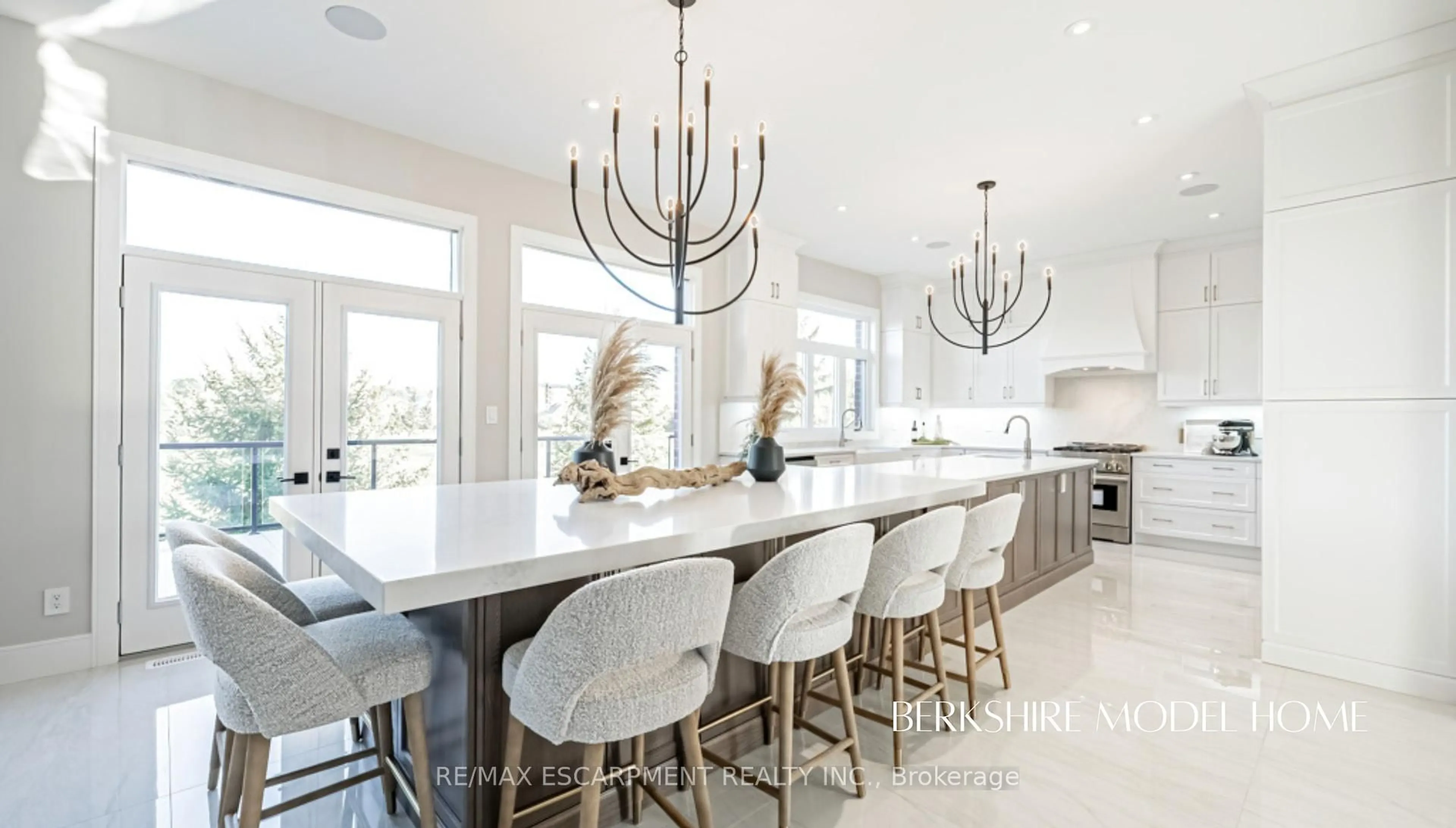 Contemporary kitchen, ceramic/tile floor for 9 Workman Cres, Blandford-Blenheim Ontario N0J 1S0
