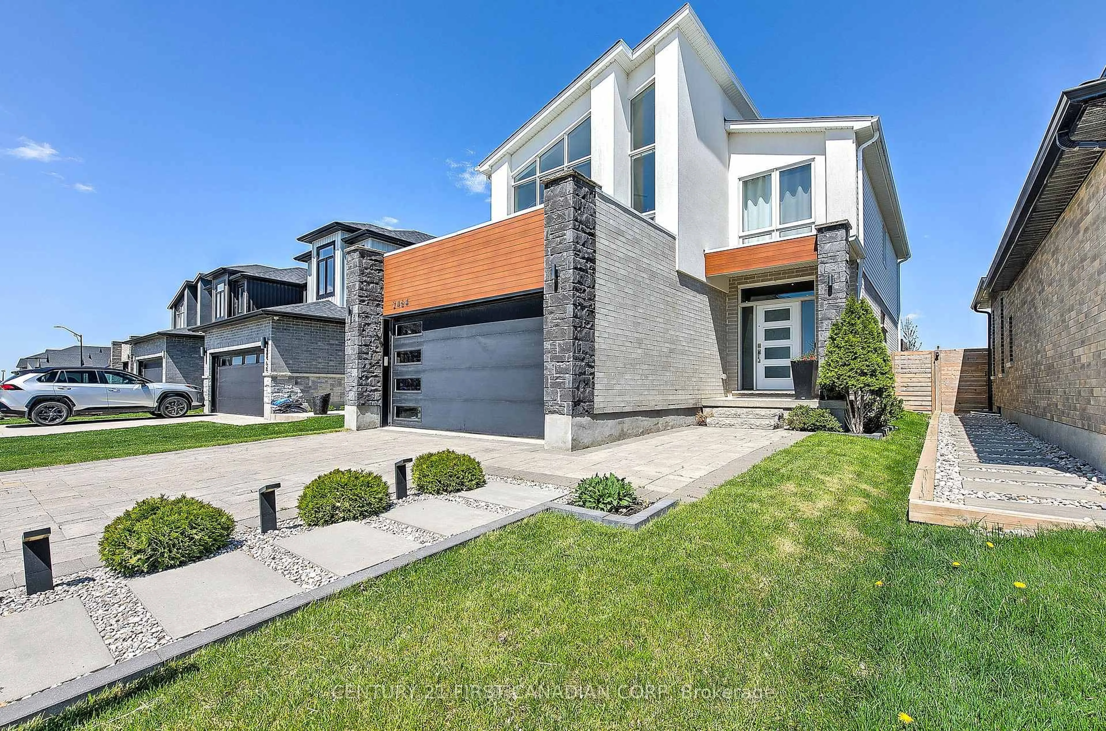Home with brick exterior material, street for 2464 Buroak Dr, London North Ontario N6G 0L5