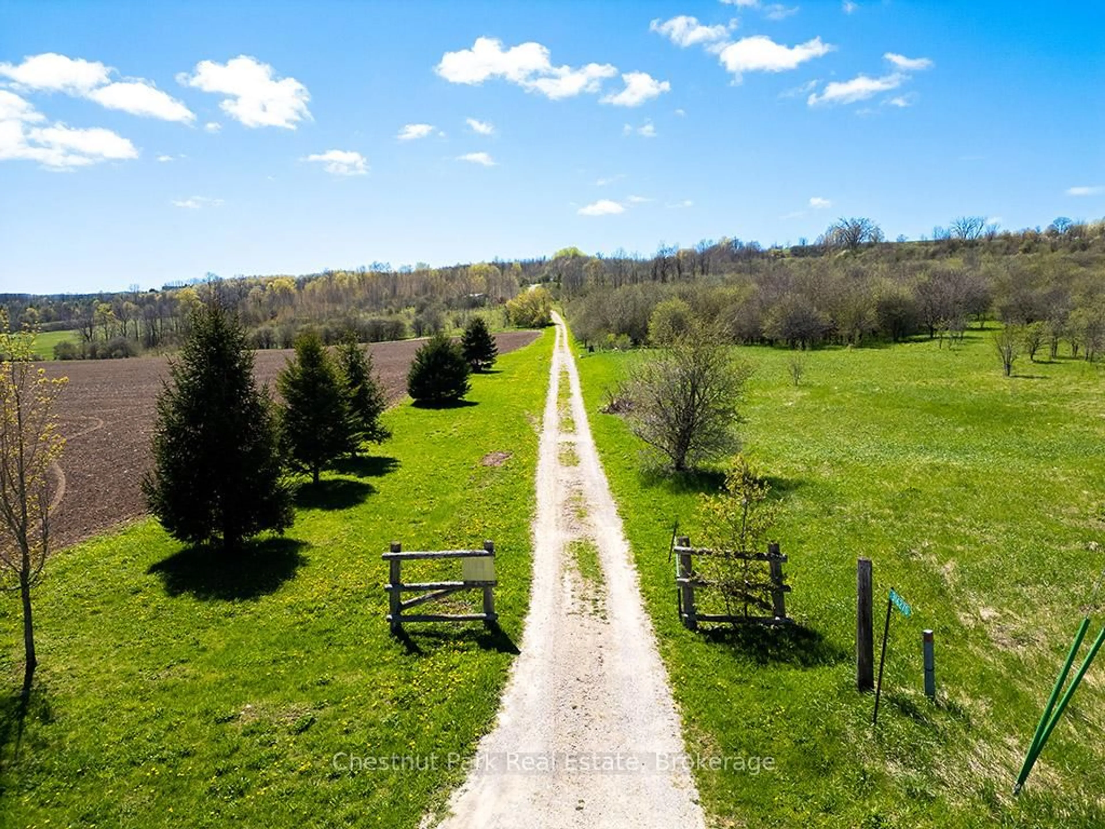A pic from outside/outdoor area/front of a property/back of a property/a pic from drone, forest/trees view for 316270 3rd Line C N/A, Grey Highlands Ontario N0H 1N0
