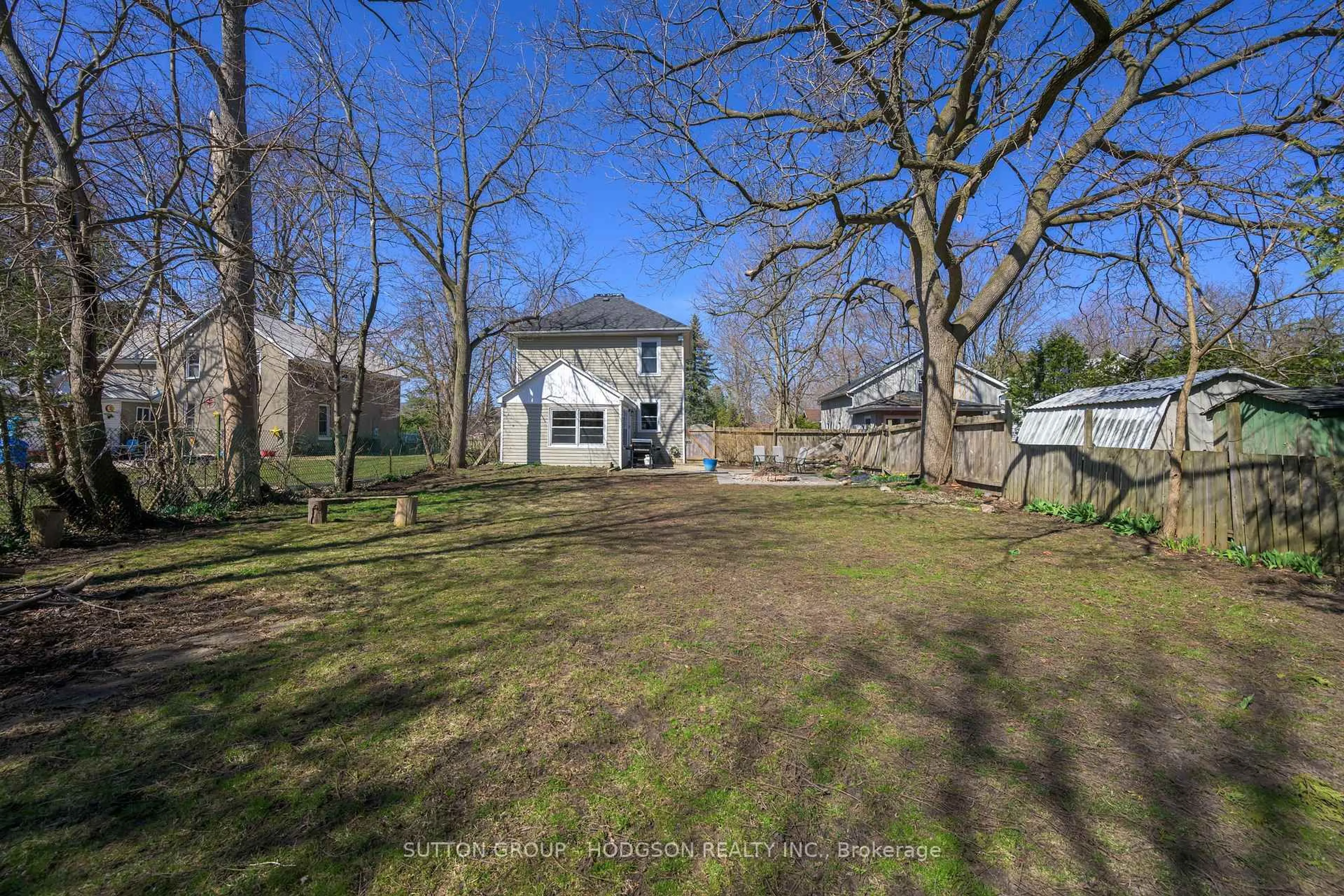A pic from outside/outdoor area/front of a property/back of a property/a pic from drone, street for 4 Louisa St, Bluewater Ontario N0M 1G0