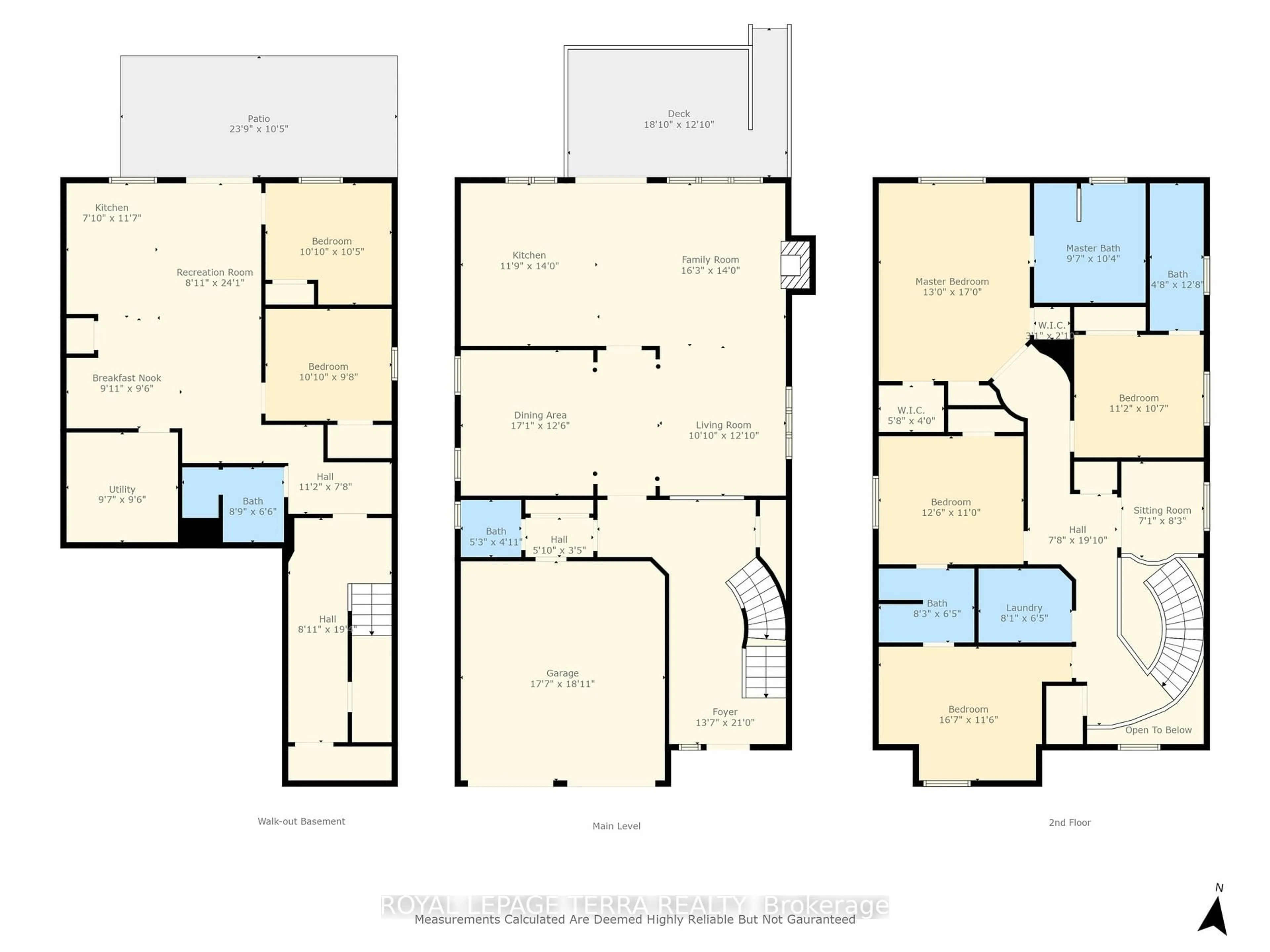 Floor plan for 584 Pinery Tr, Waterloo Ontario N2V 2Y3