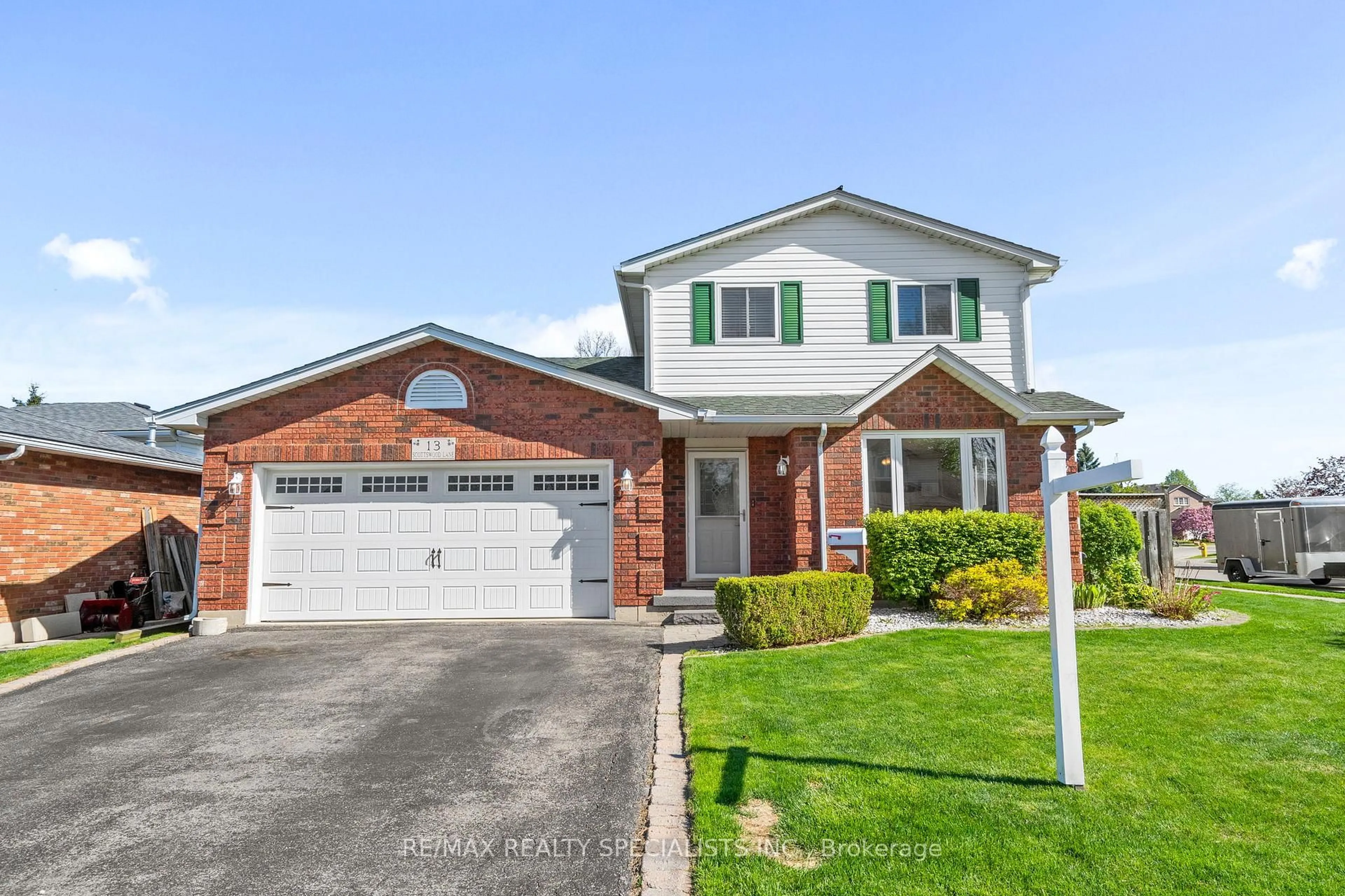 Home with brick exterior material, street for 13 Scottswood Lane, Haldimand Ontario N3W 2M4