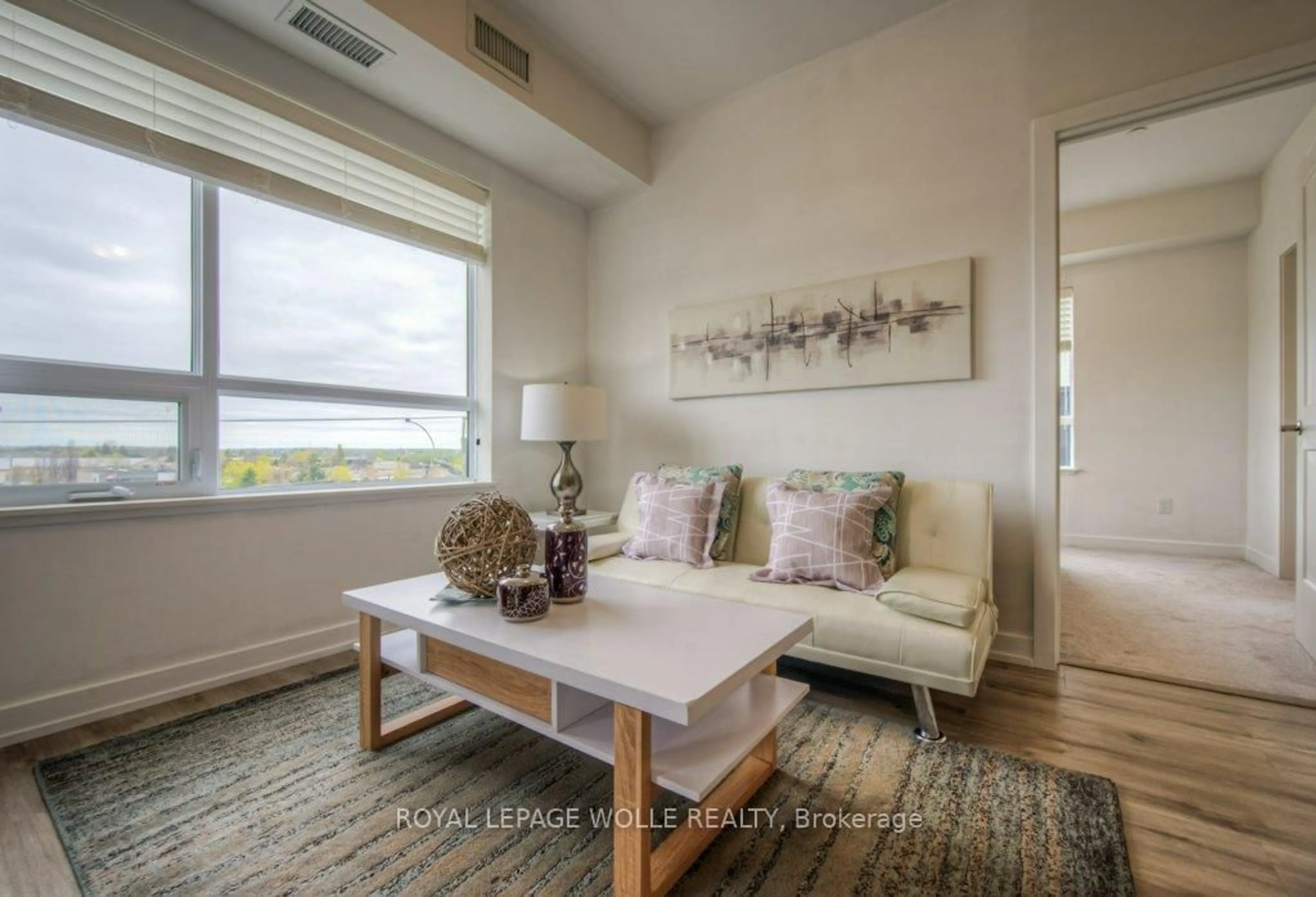 Living room with furniture, unknown for 251 Northfield Dr #422, Waterloo Ontario N2K 0G9