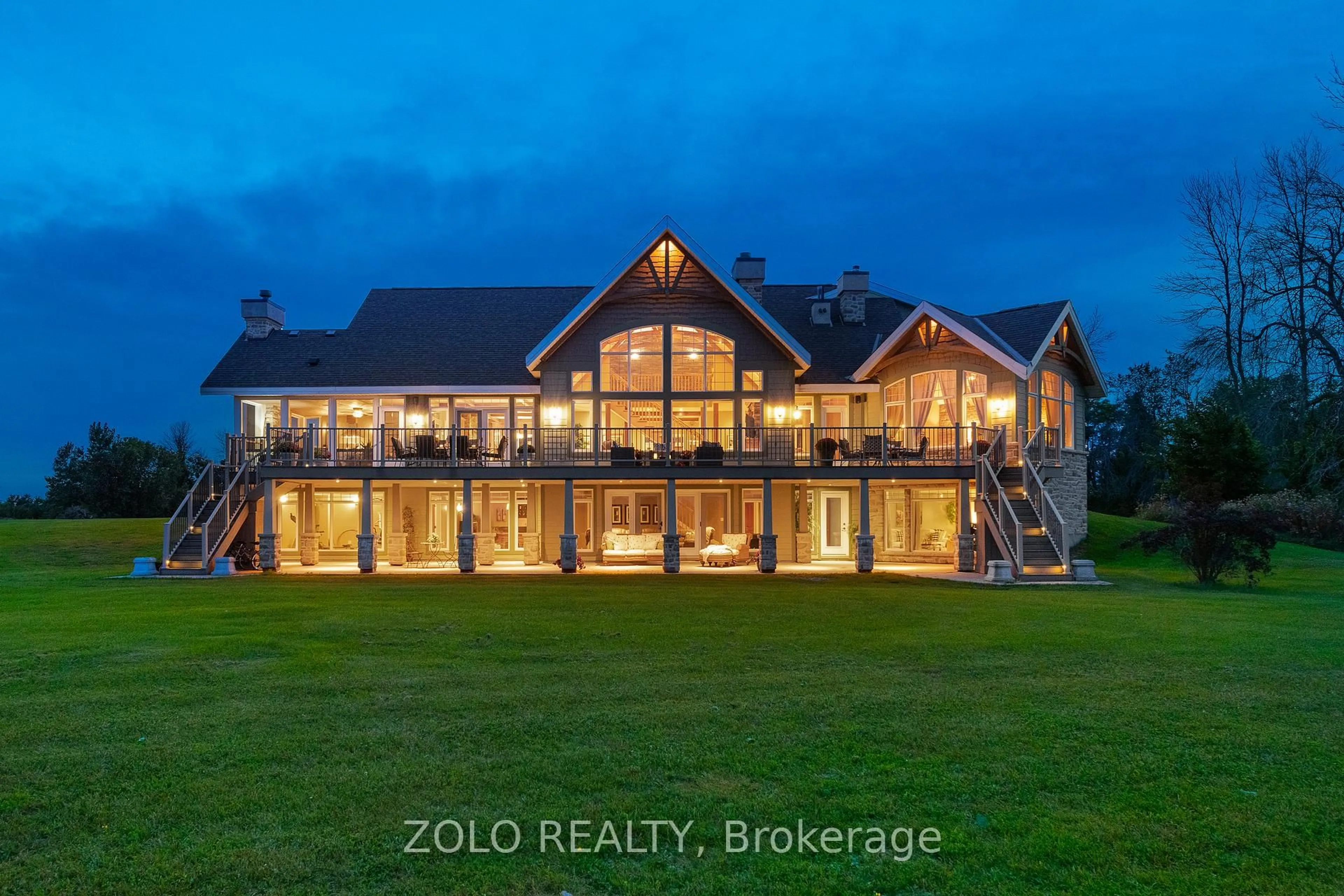 A pic from outside/outdoor area/front of a property/back of a property/a pic from drone, unknown for 2659 River Rd, Ottawa Ontario K4M 1B4