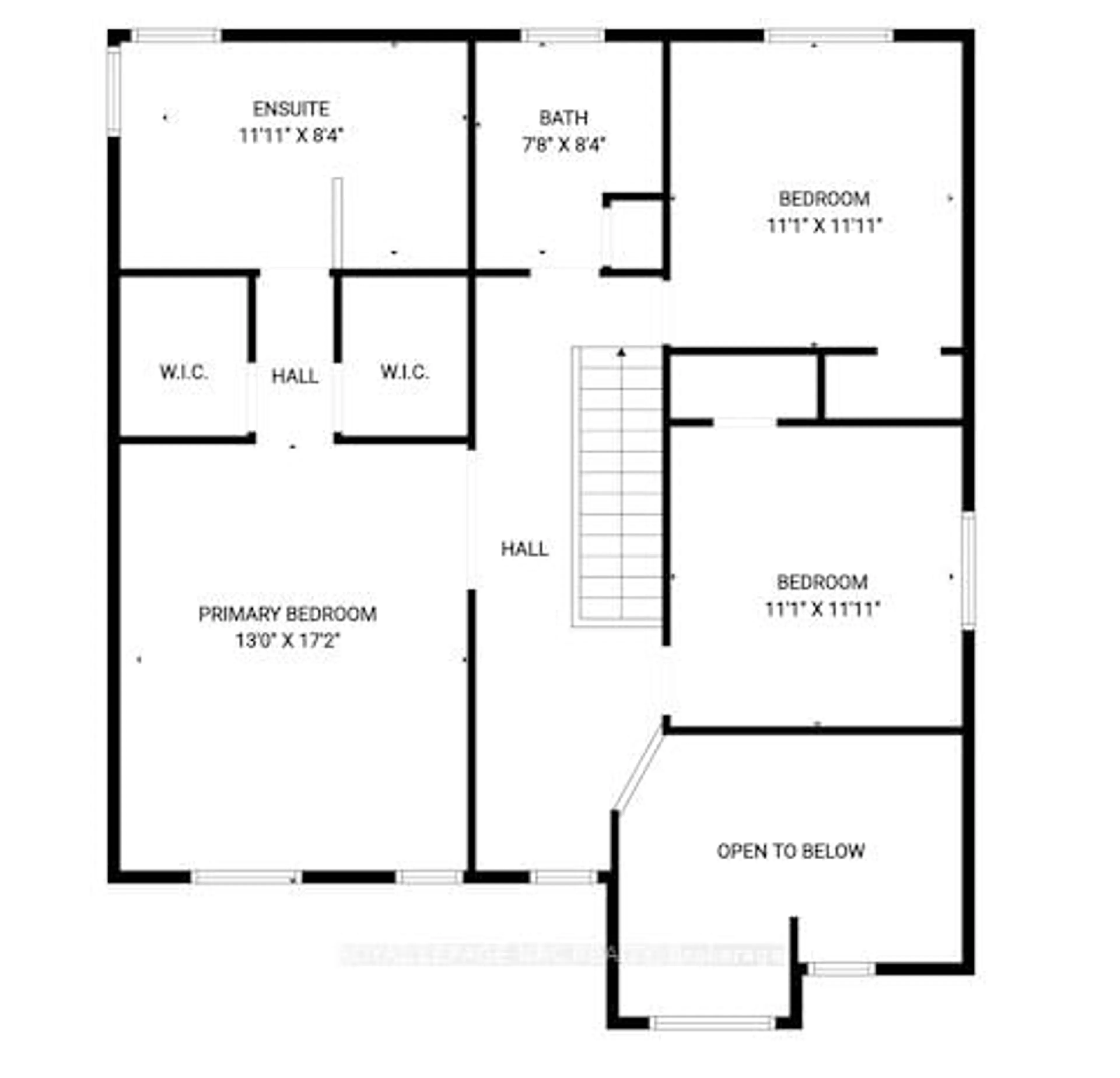 Floor plan for 54 Stonepine Cres, Hamilton Ontario L9C 7T7