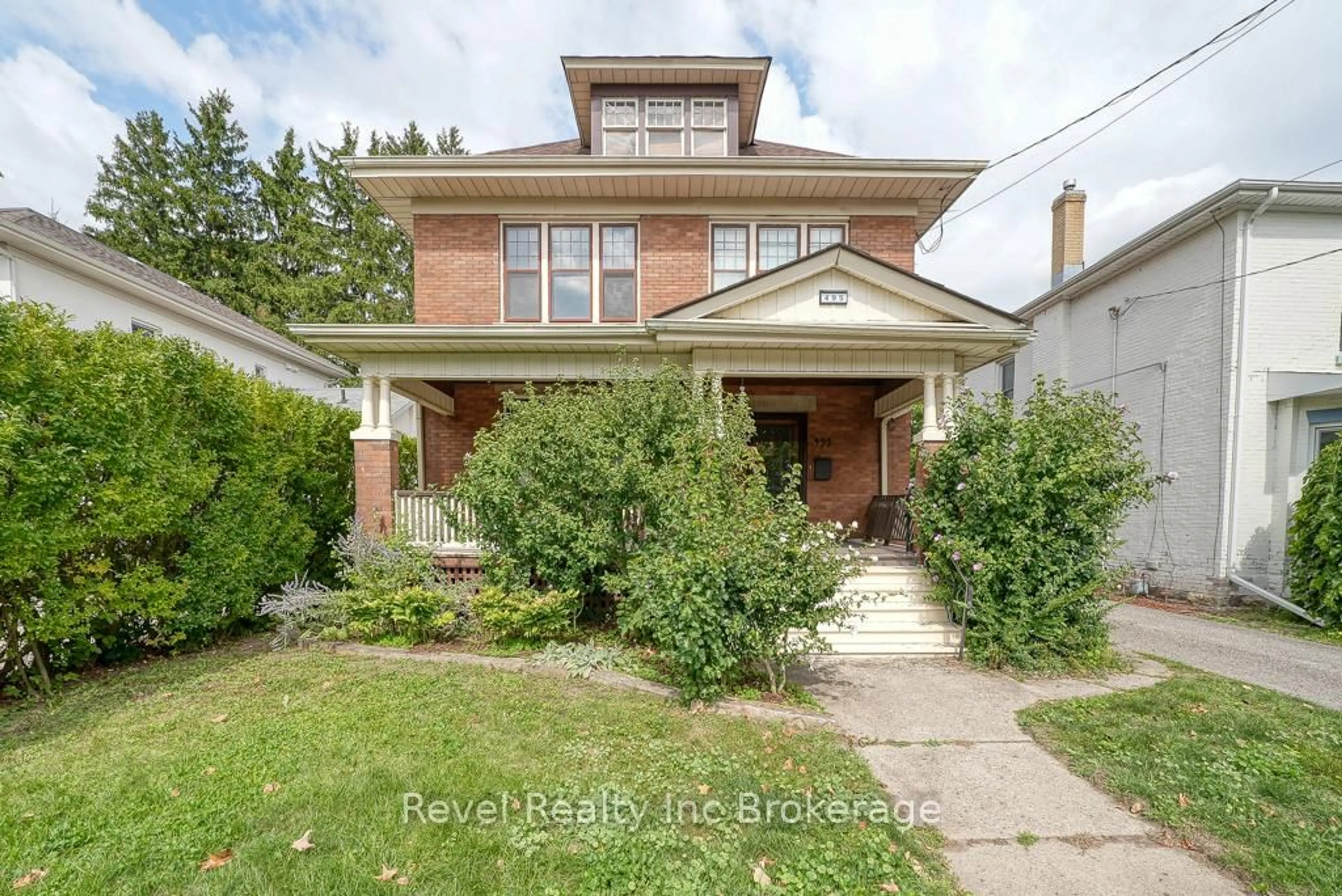 Home with brick exterior material, street for 495 GEORGE St, Woodstock Ontario N4S 4J3