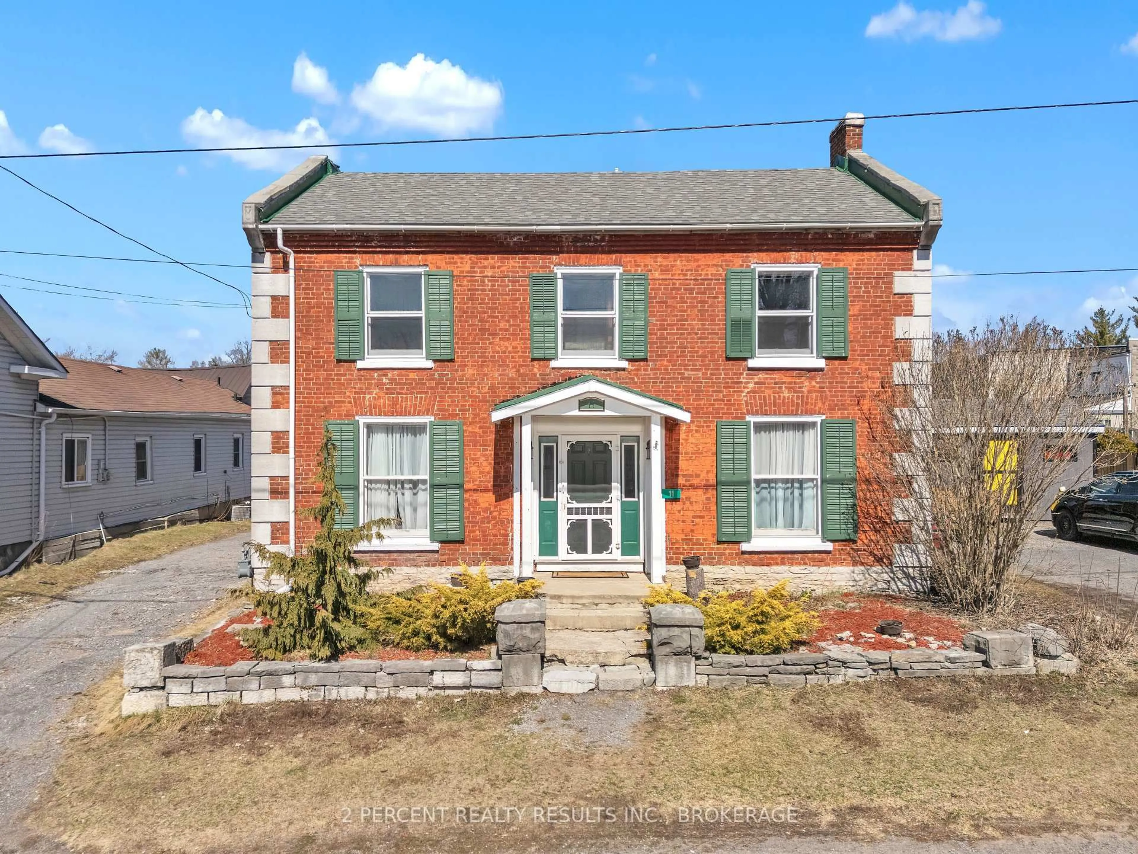 Home with brick exterior material, building for 11 Water St, Newburgh Ontario K0K 2S0