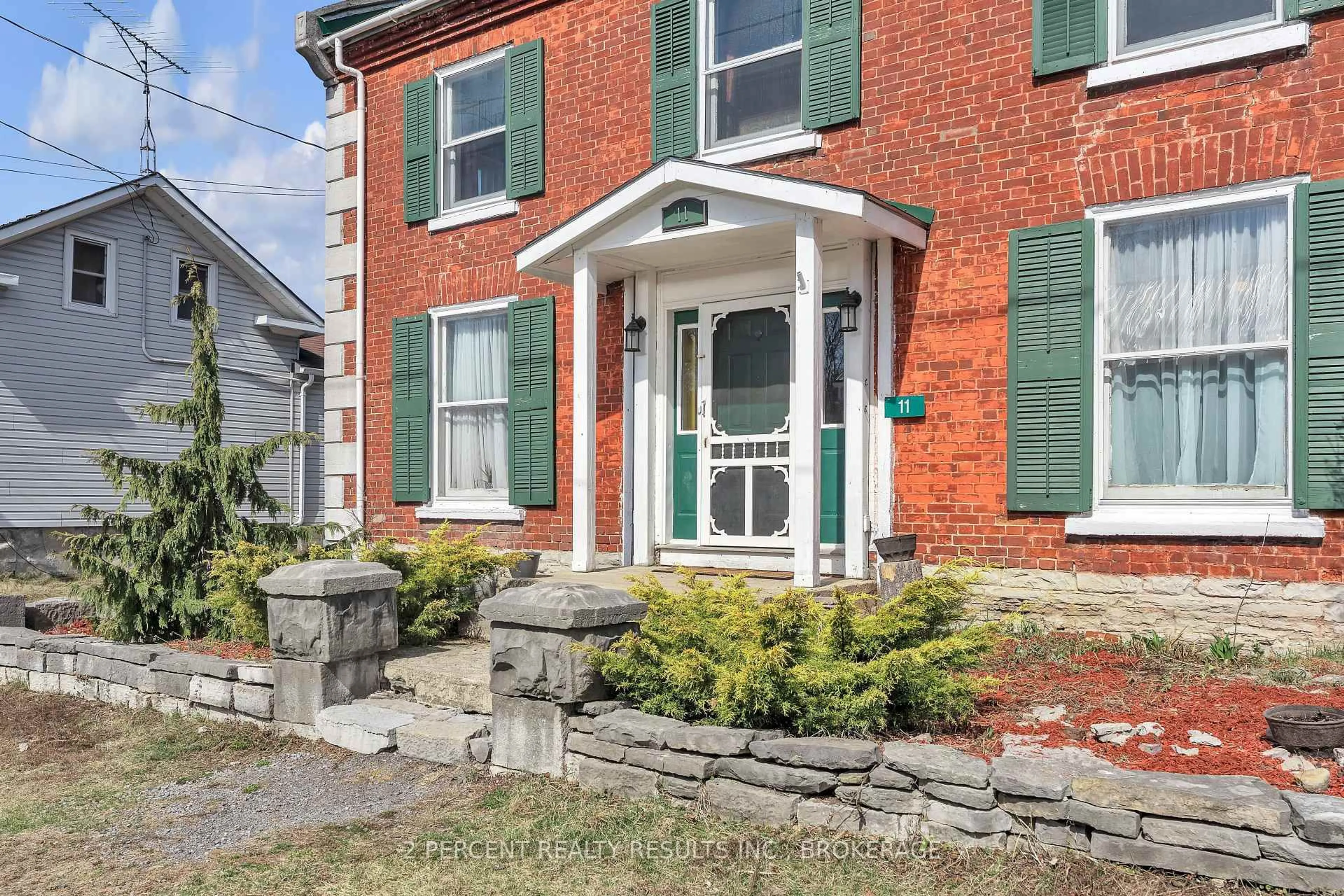 Home with brick exterior material, street for 11 Water St, Newburgh Ontario K0K 2S0