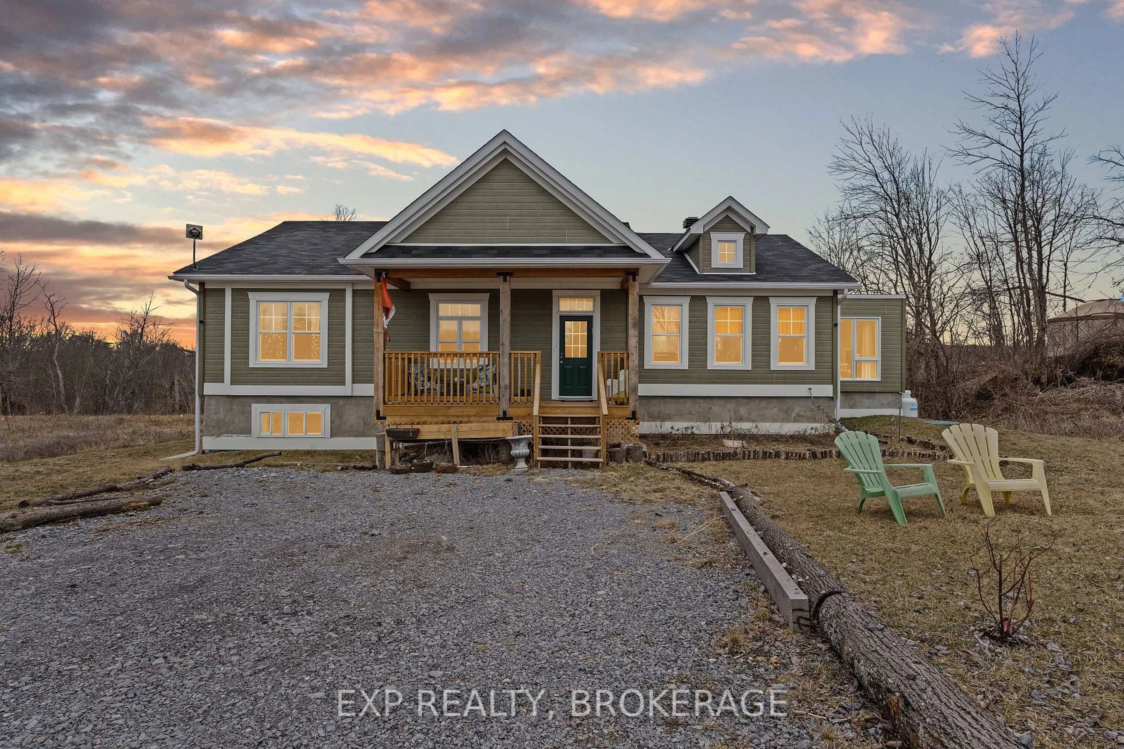 A pic from outside/outdoor area/front of a property/back of a property/a pic from drone, unknown for 202 SKOOTAMATTA Lane, Tweed Ontario K0K 3J0