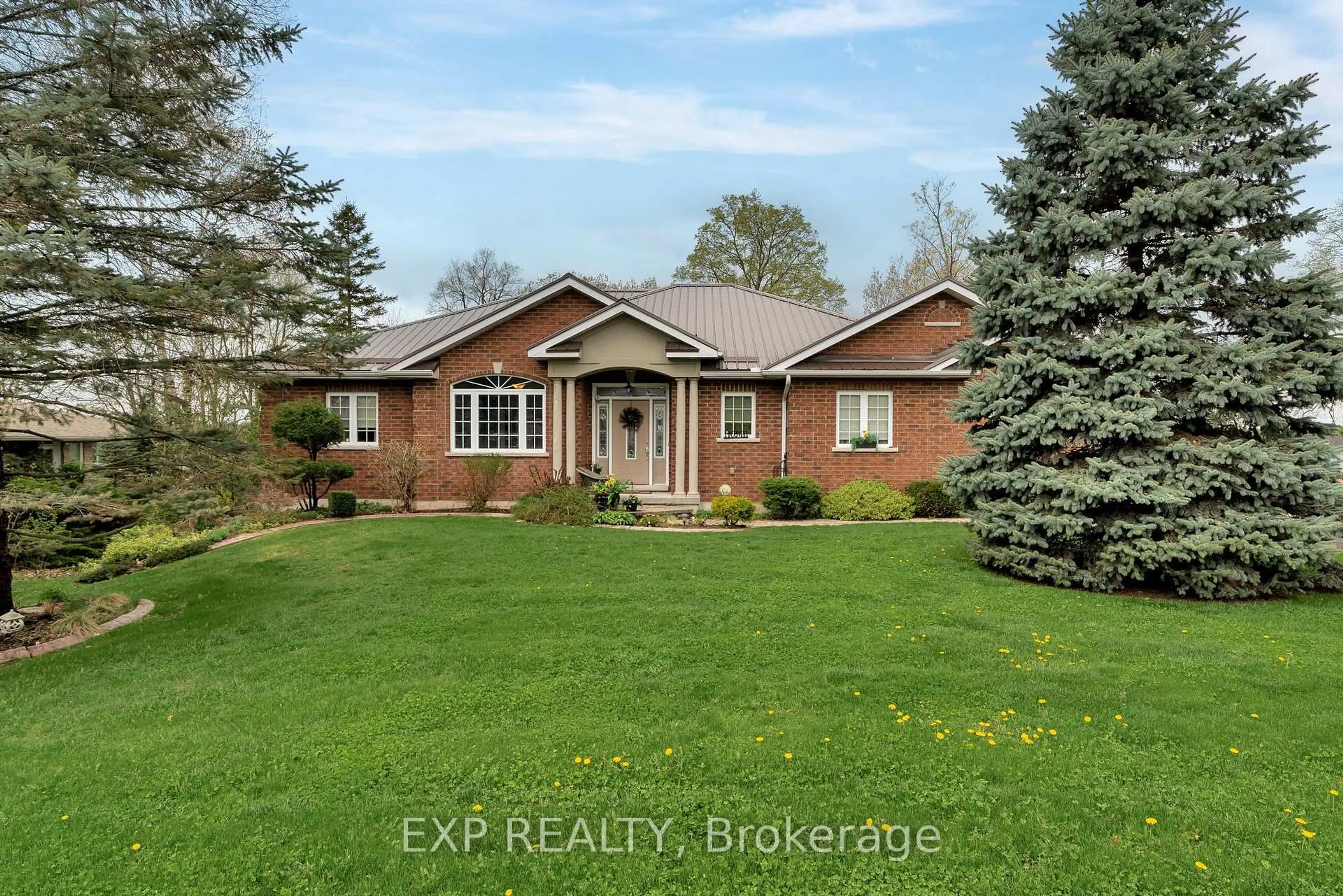 Home with brick exterior material, water/lake/river/ocean view for 127 River Dr, Hastings Ontario K0K 2C0