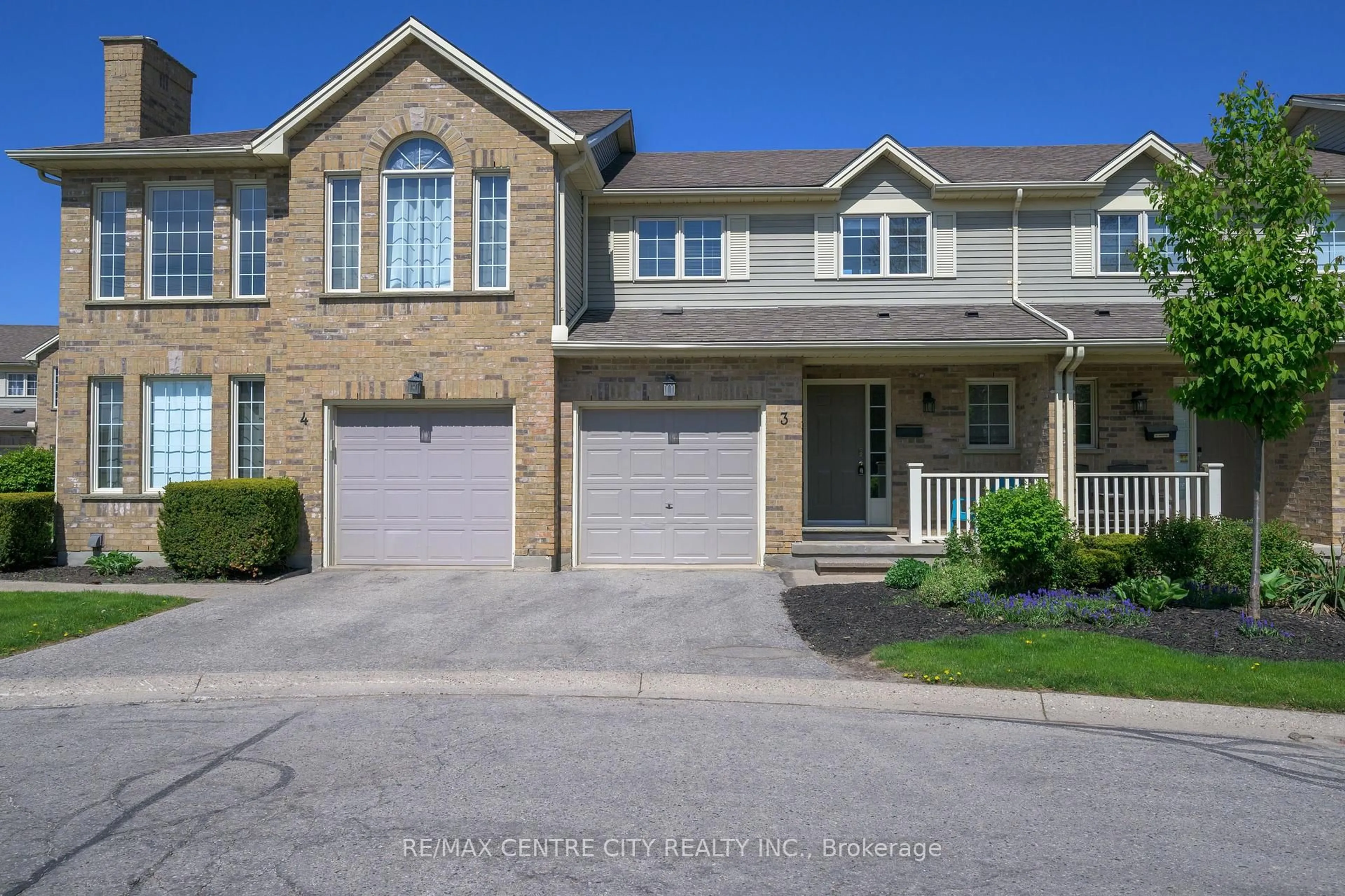 Home with brick exterior material, street for 1015 Farnham Rd #3, London South Ontario N6K 1S3