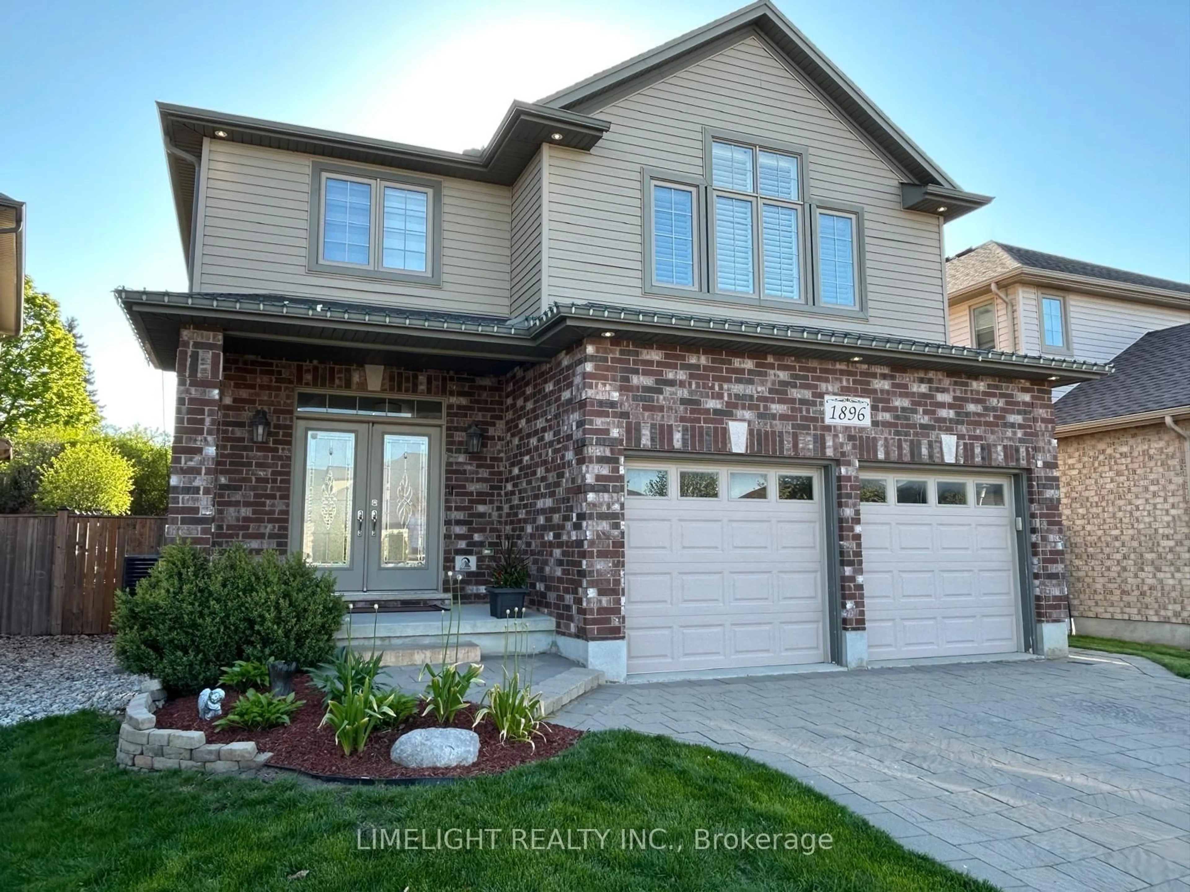 Home with brick exterior material, street for 1896 Jubilee Dr, London North Ontario N6G 0H6