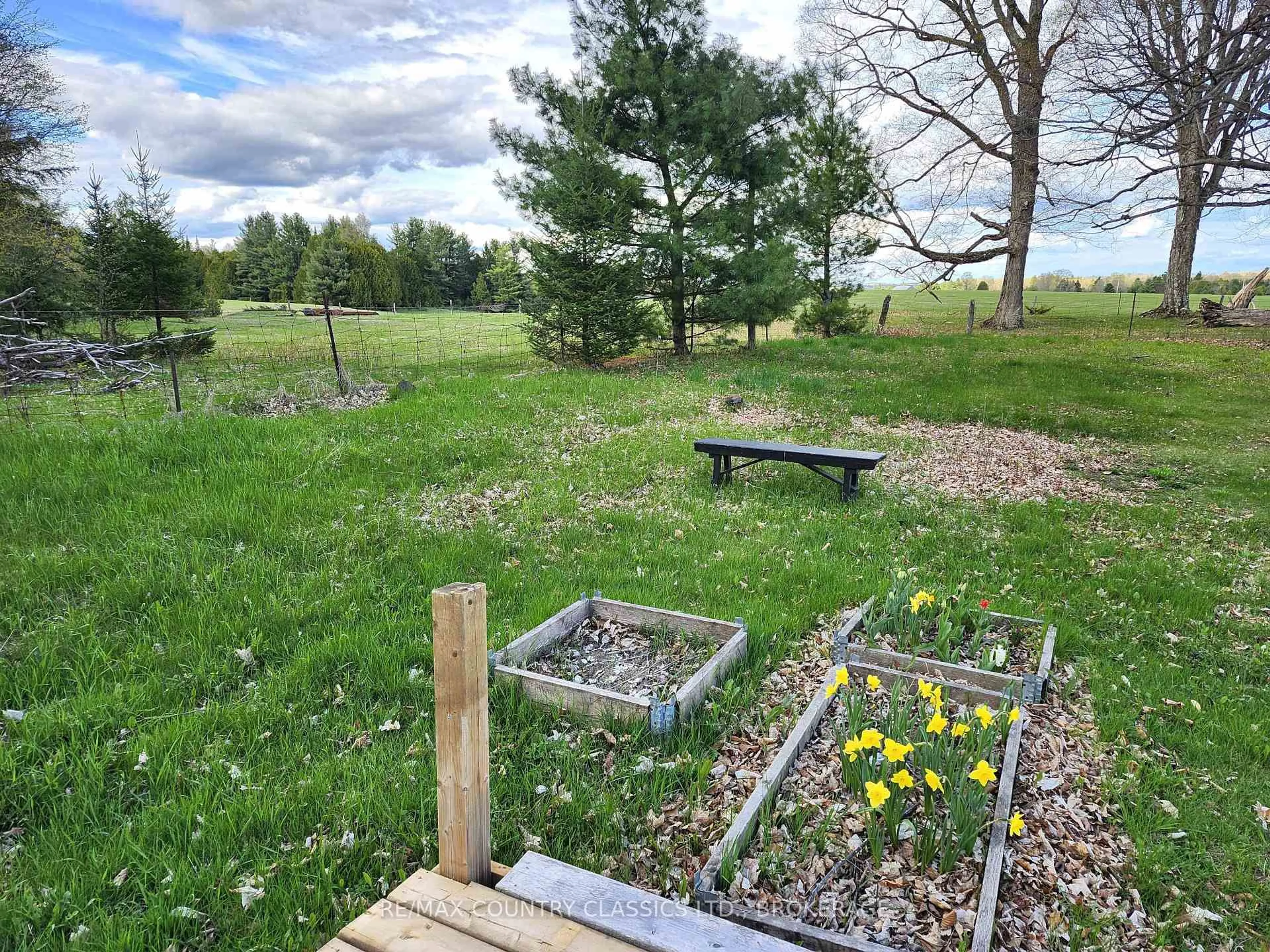 A pic from outside/outdoor area/front of a property/back of a property/a pic from drone, forest/trees view for 5853 Hwy 506 N/A, Cloyne Ontario K0H 1K0