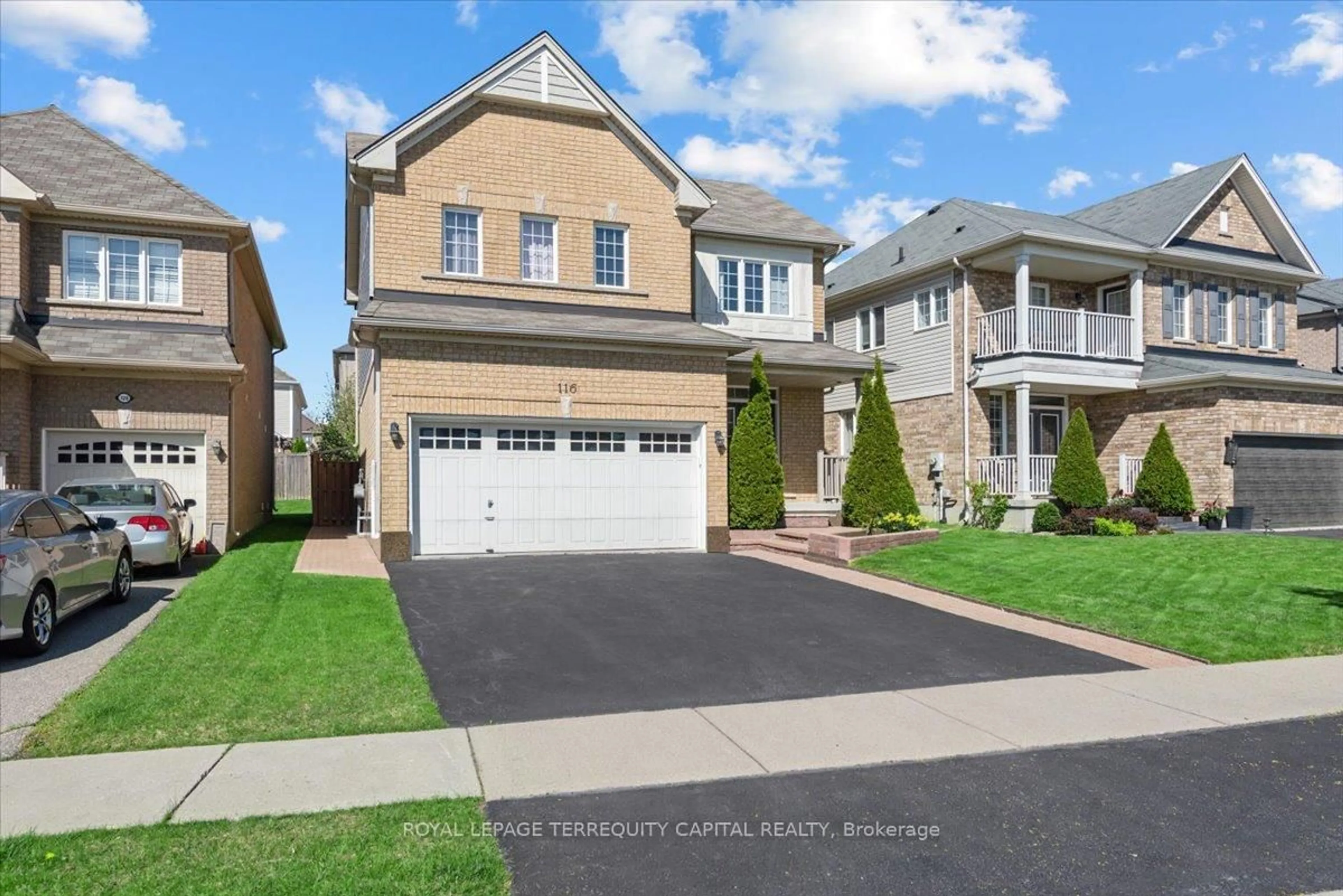 Home with brick exterior material, street for 116 Newport Cres, Hamilton Ontario L9A 0B1