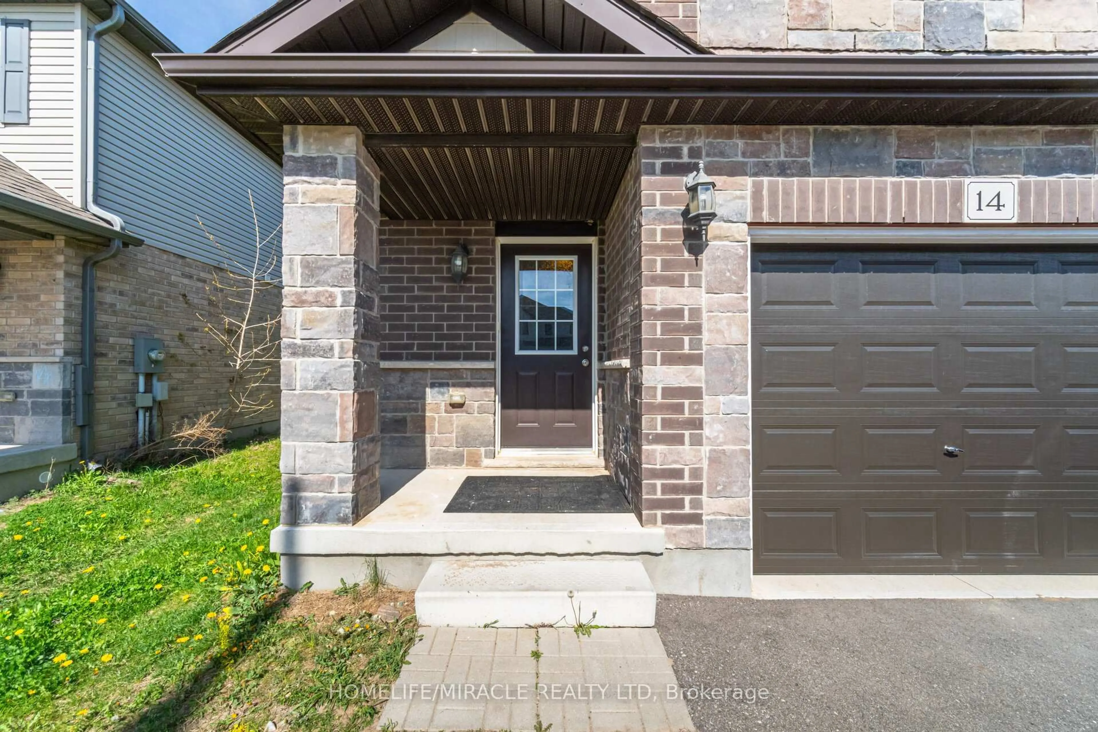 Home with brick exterior material, street for 14 Newstead Rd, Brant Ontario N3L 0G3