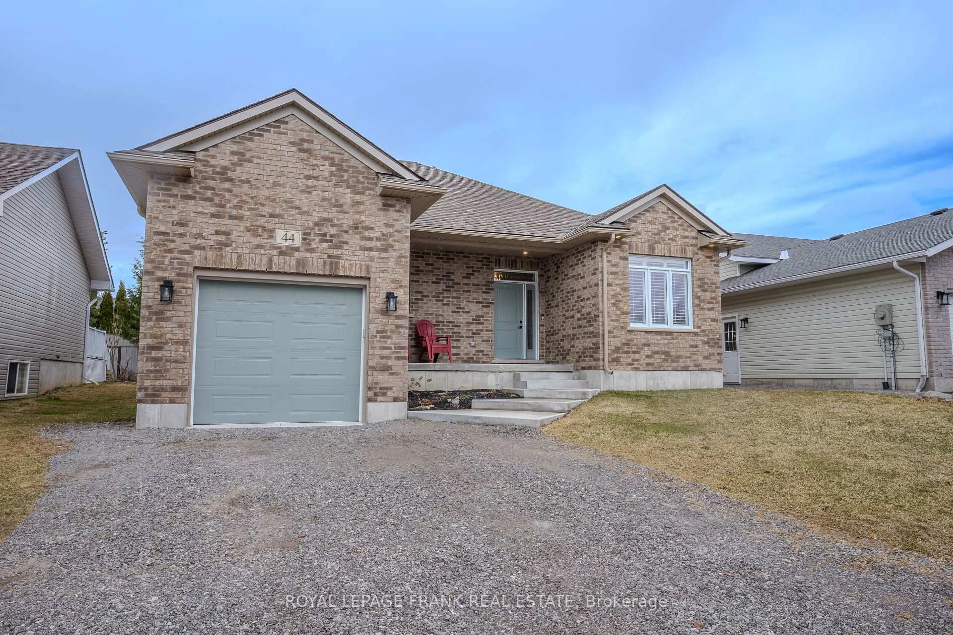 Home with brick exterior material, street for 44 Birch Cres, Kawartha Lakes Ontario K0M 1A0
