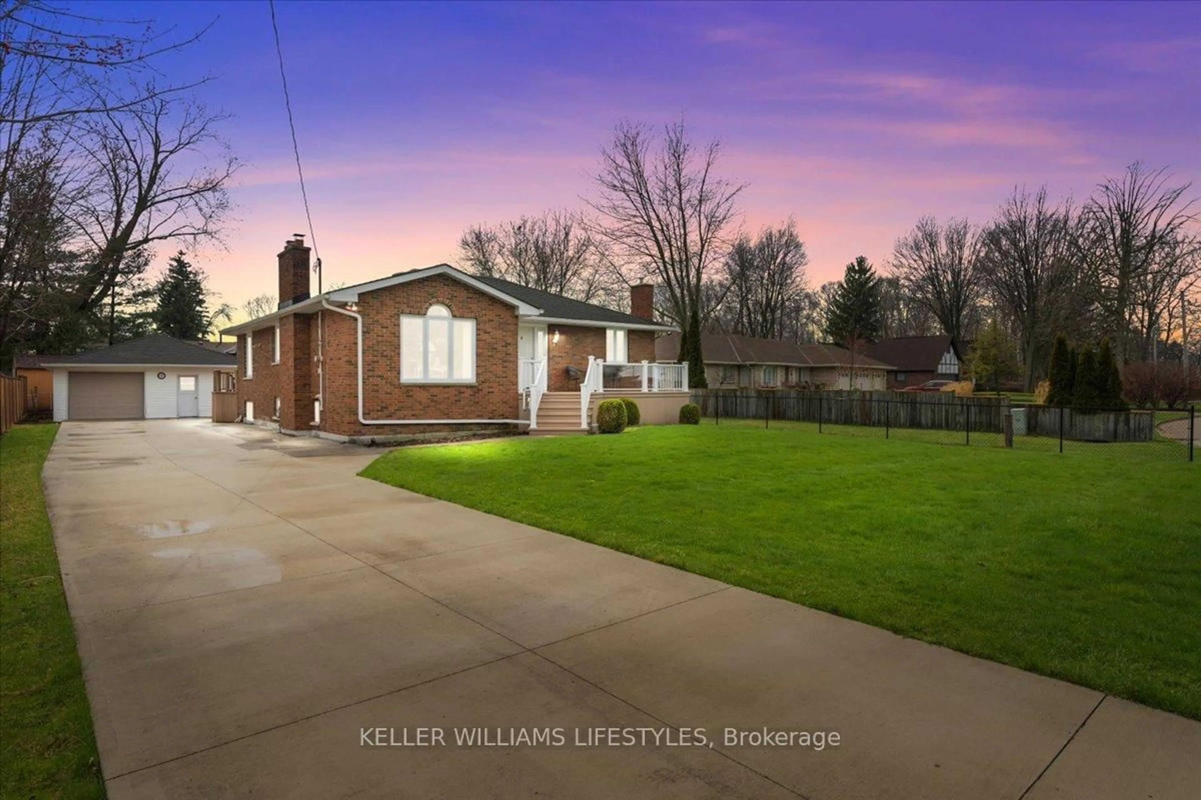 A pic from outside/outdoor area/front of a property/back of a property/a pic from drone, street for 3241 DEVONSHIRE Rd, Plympton-Wyoming Ontario N0N 1E0