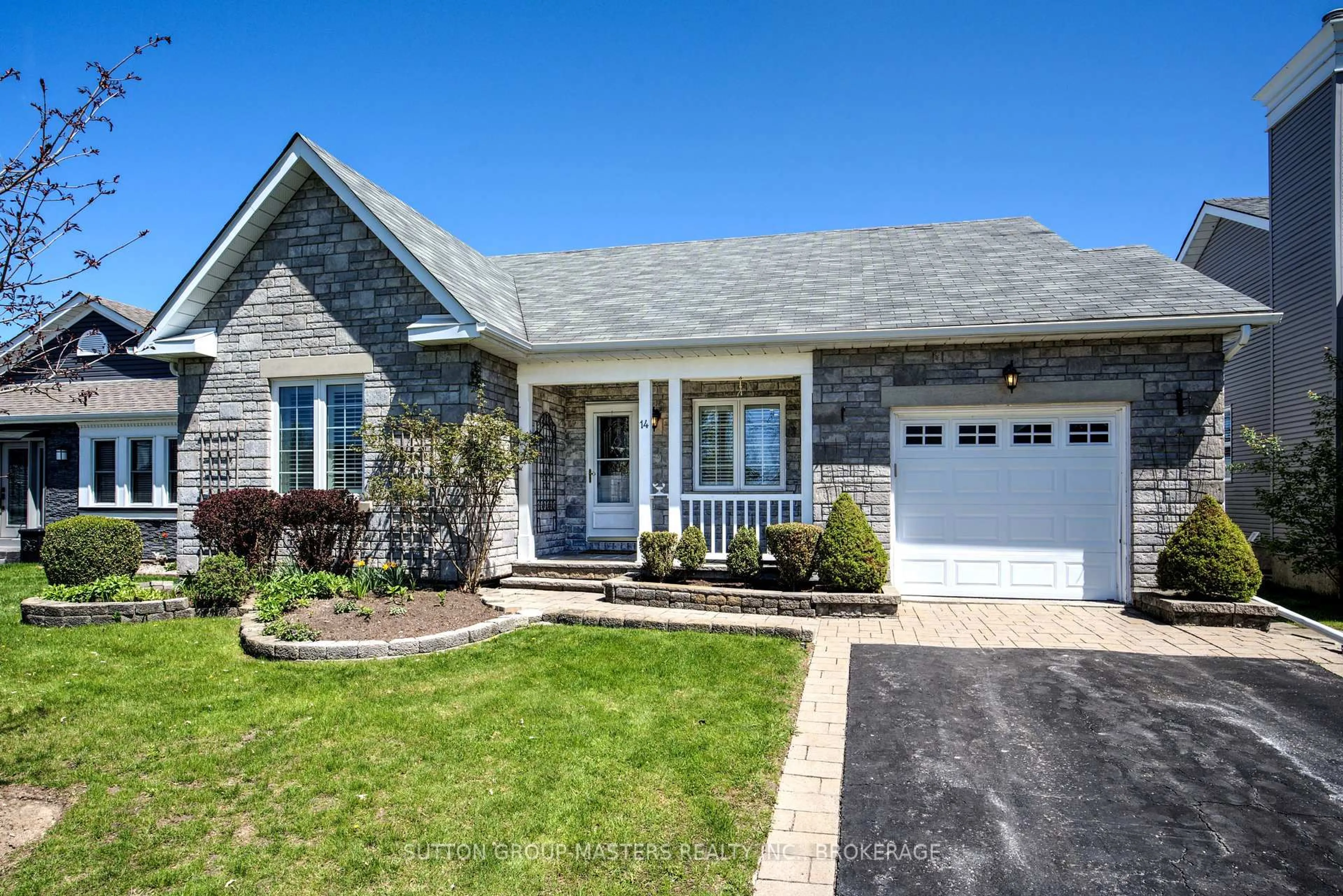 Home with brick exterior material, street for 14 Abbey Dawn Dr, Bath Ontario K0H 1G0