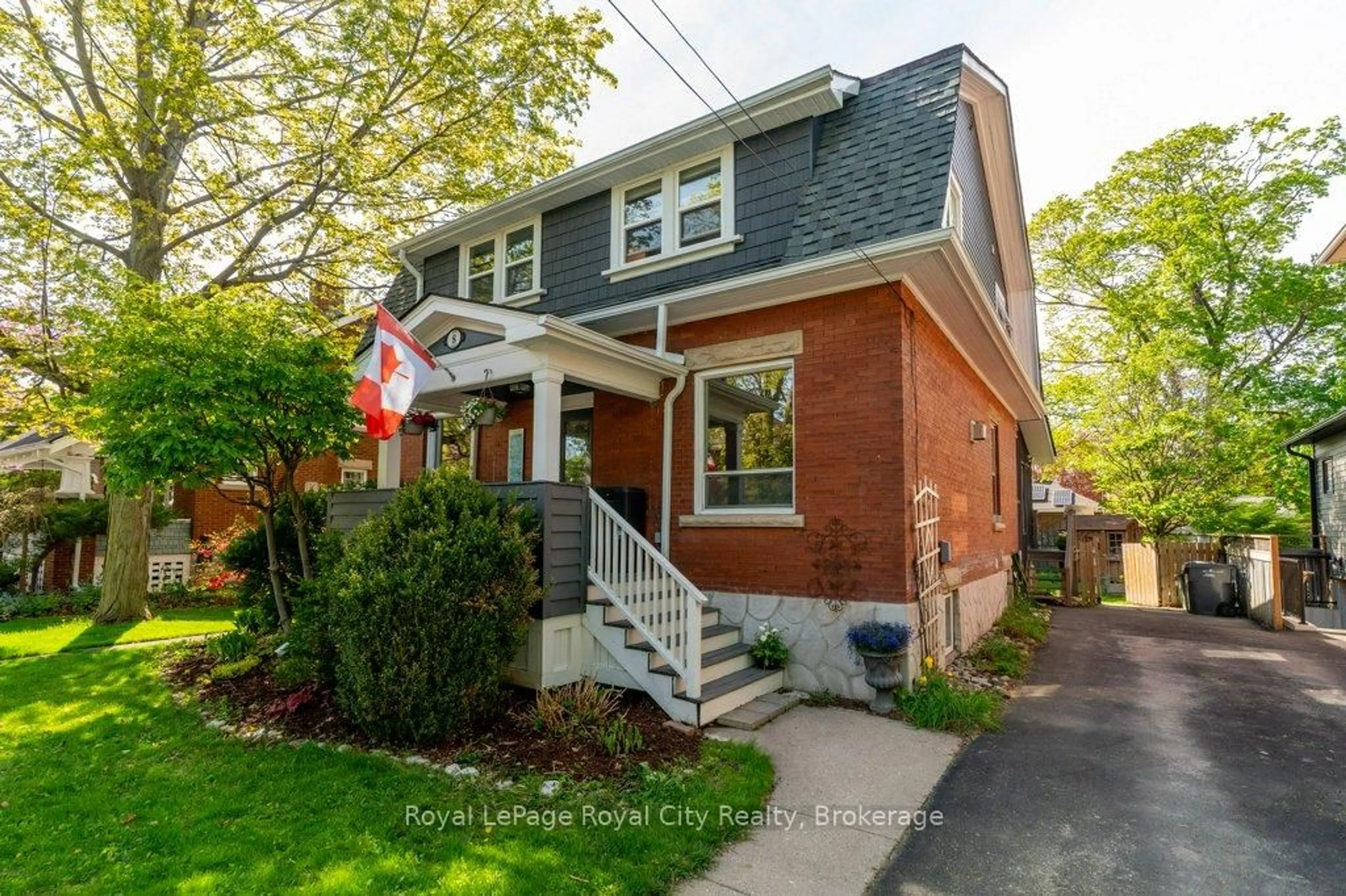 Home with brick exterior material, street for 8 Ann St, Guelph Ontario N1H 1L8
