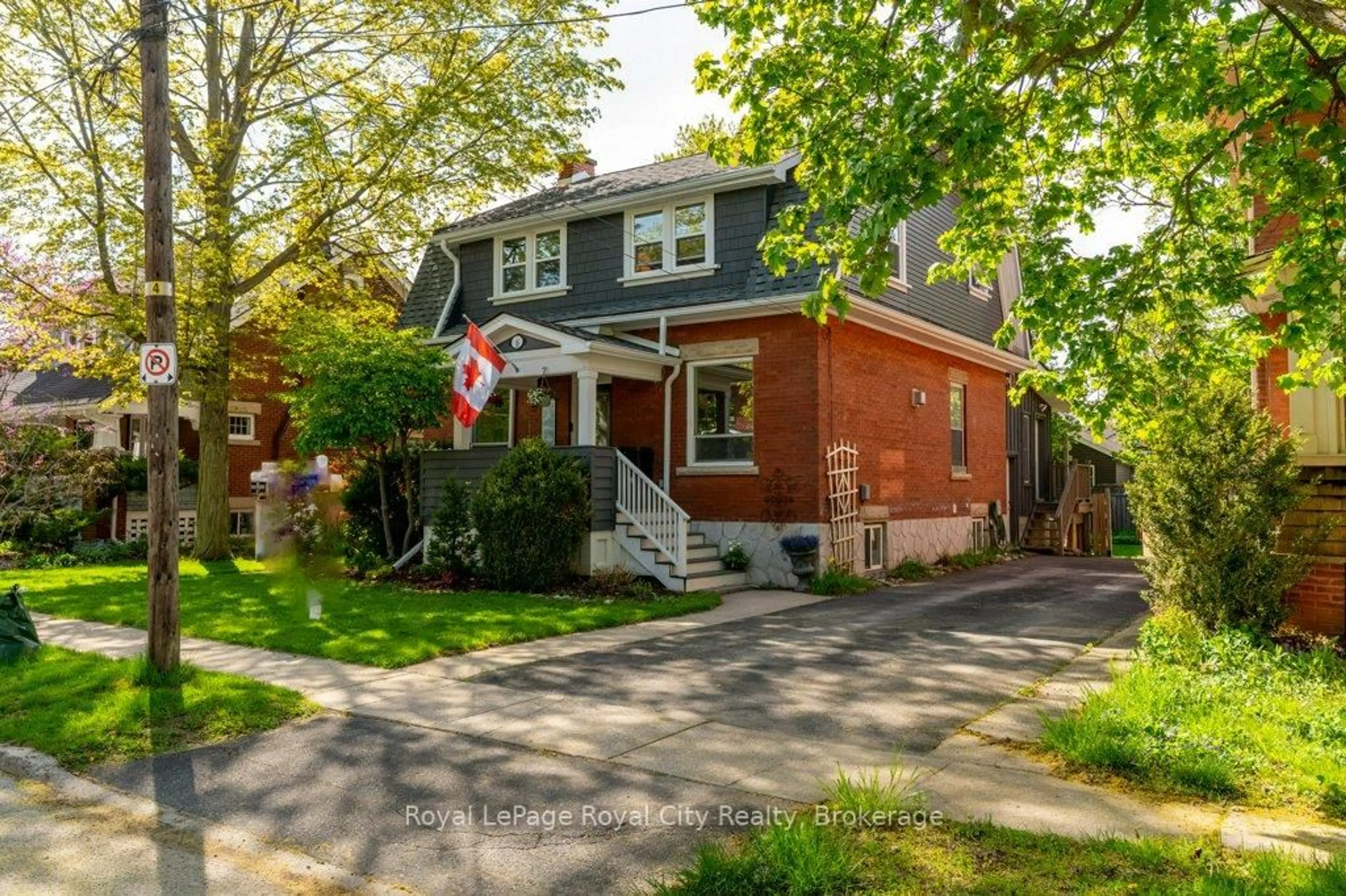 Home with brick exterior material, street for 8 Ann St, Guelph Ontario N1H 1L8