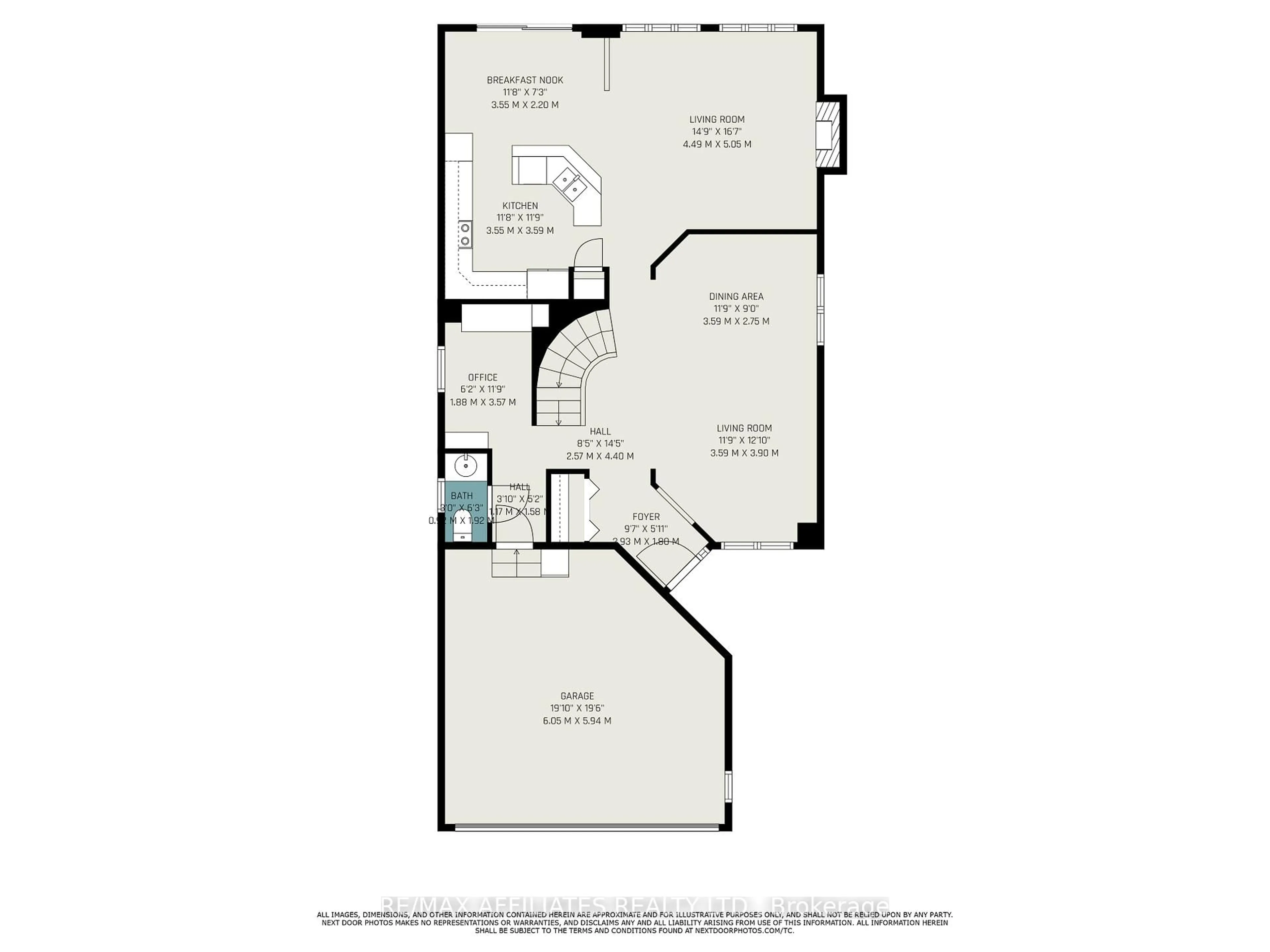 Floor plan for 1545 Senateurs Way, Orleans Ontario K4A 4A2