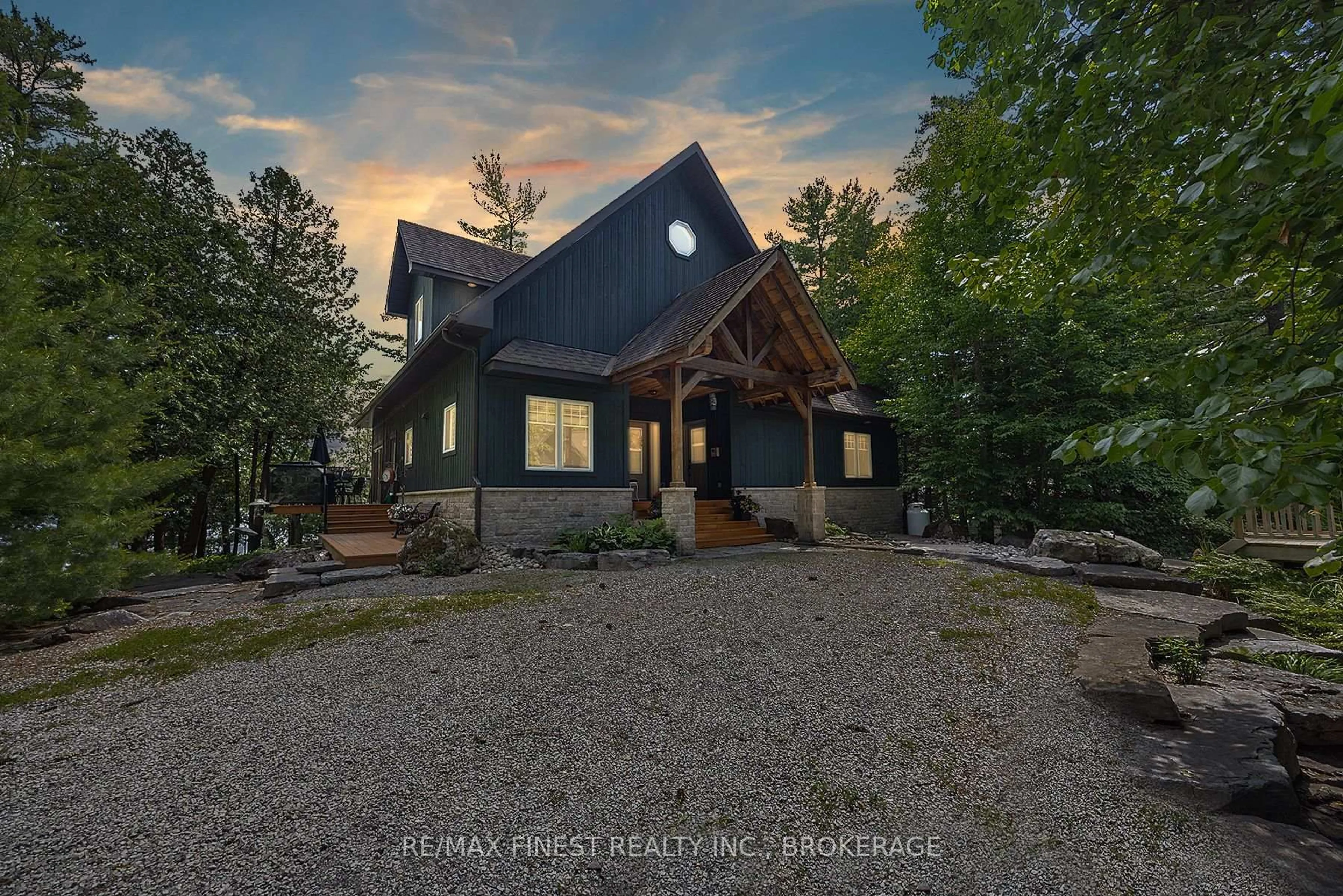 A pic from outside/outdoor area/front of a property/back of a property/a pic from drone, unknown for 441B MACCOMISH Lane, Perth Road Ontario K0H 2L0