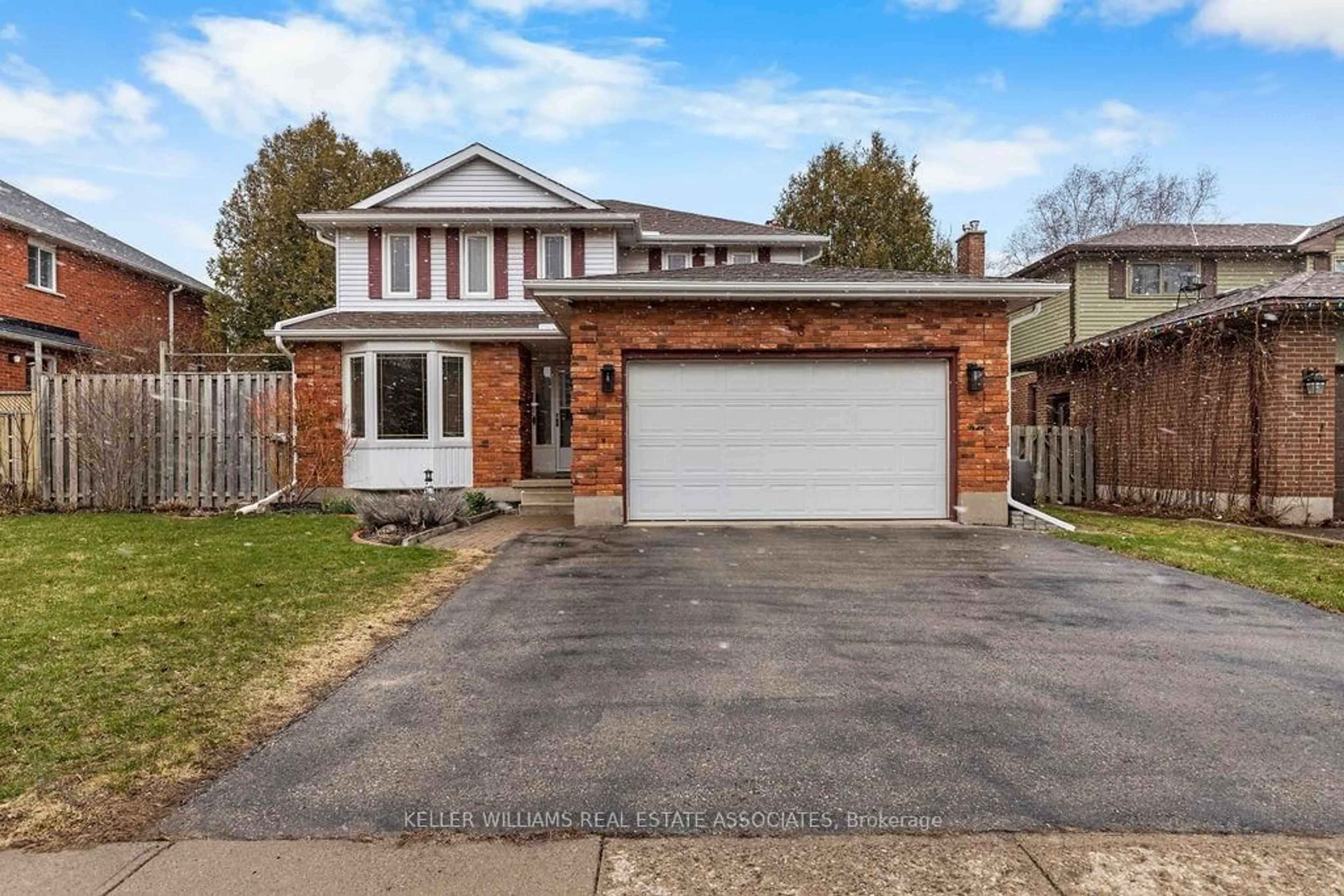 Home with brick exterior material, street for 56 Harwood Rd, Cambridge Ontario N1S 4S7