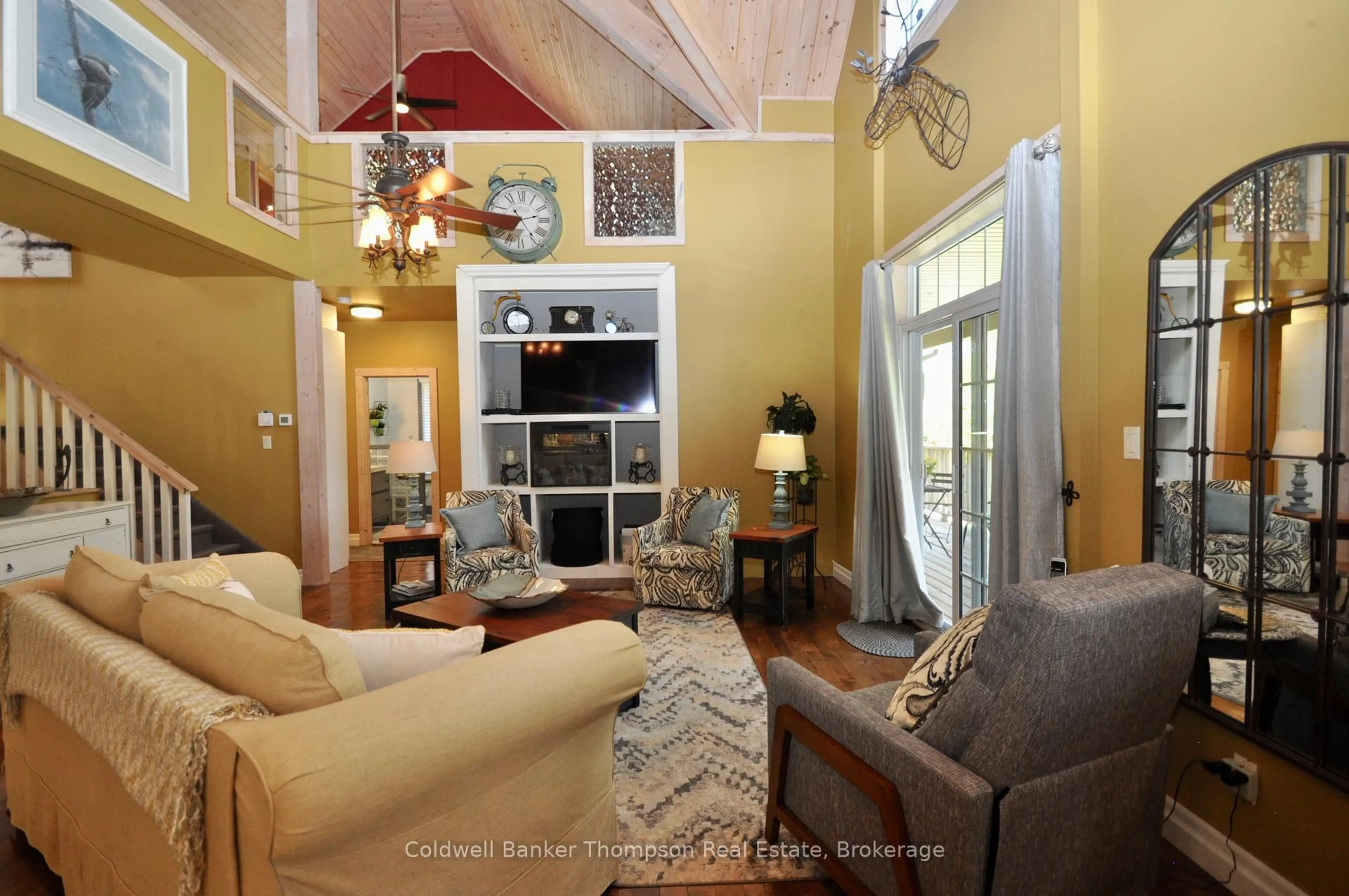 Living room with furniture, unknown for 720 Fowlers Rd, Huntsville Ontario P1H 0J8