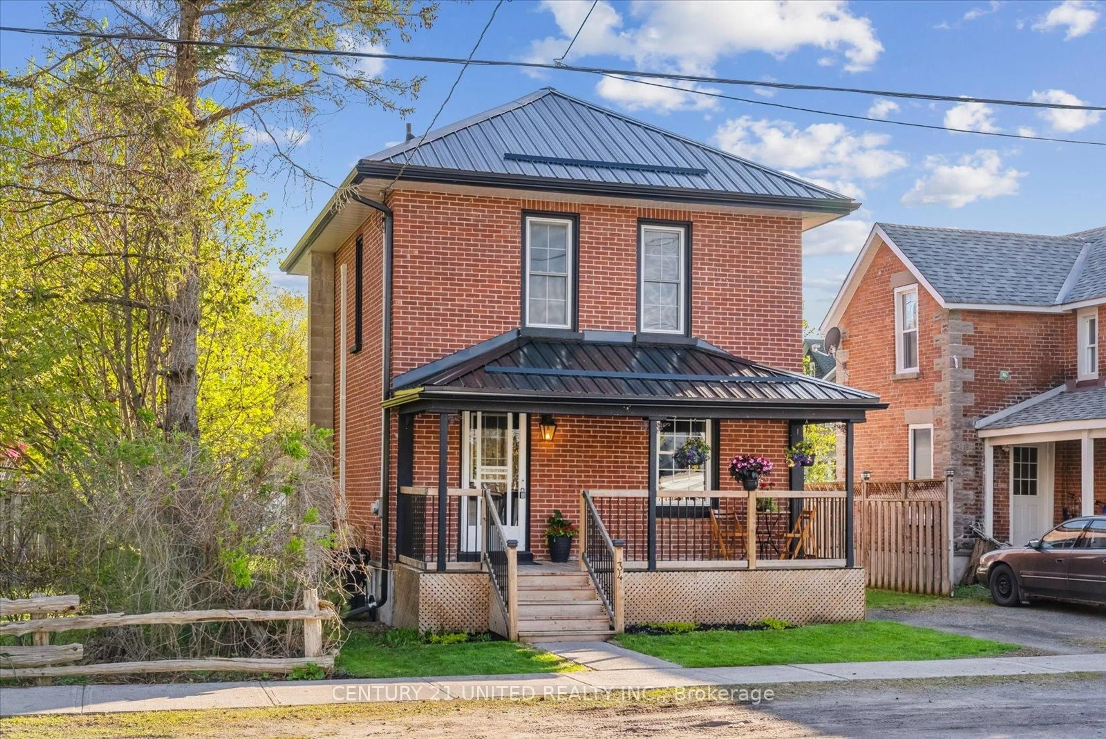 Home with brick exterior material, street for 34 Church Ave, Trent Hills Ontario K0L 1L0