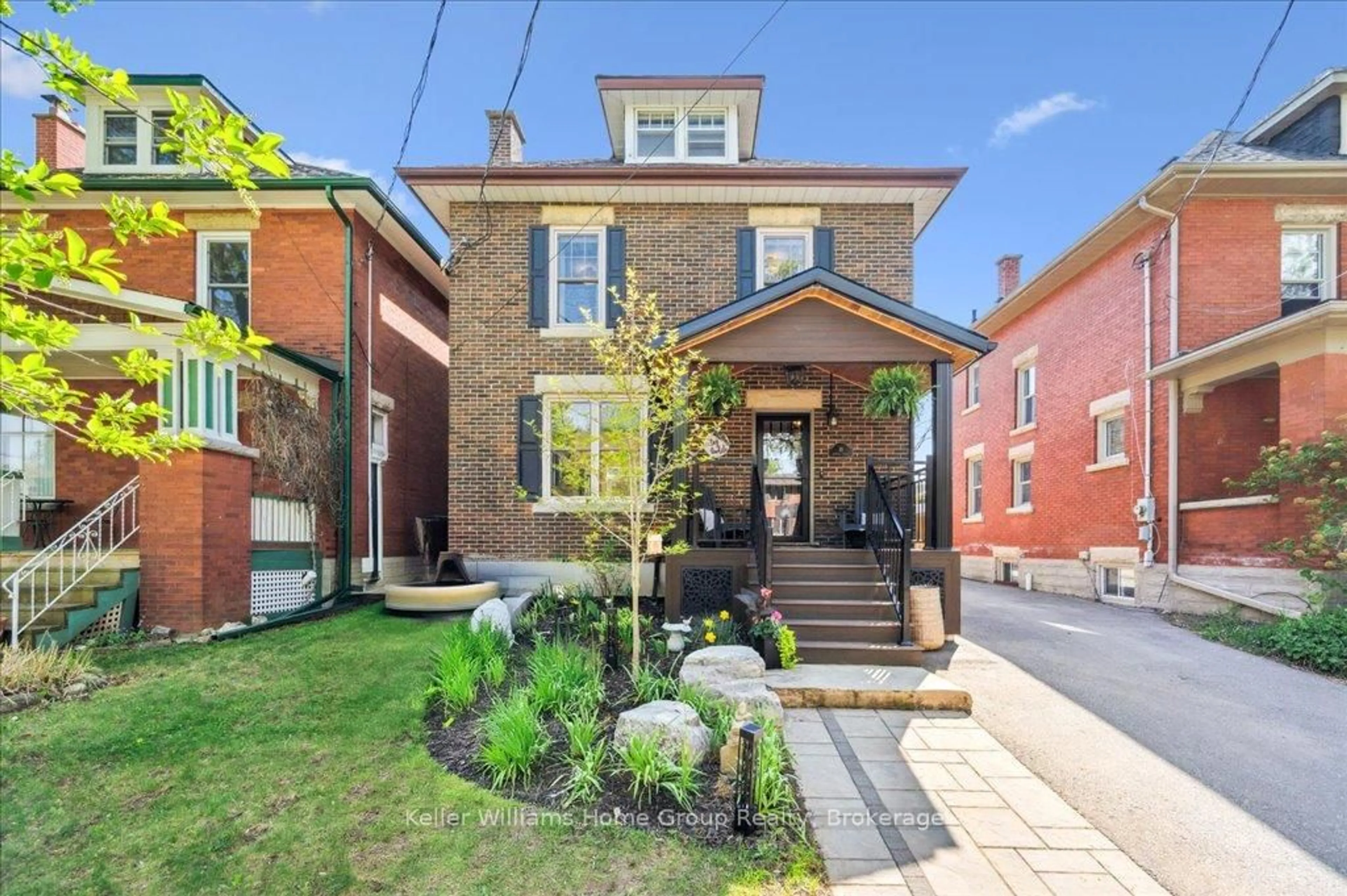Home with brick exterior material, street for 18 Central St, Guelph Ontario N1H 4K6
