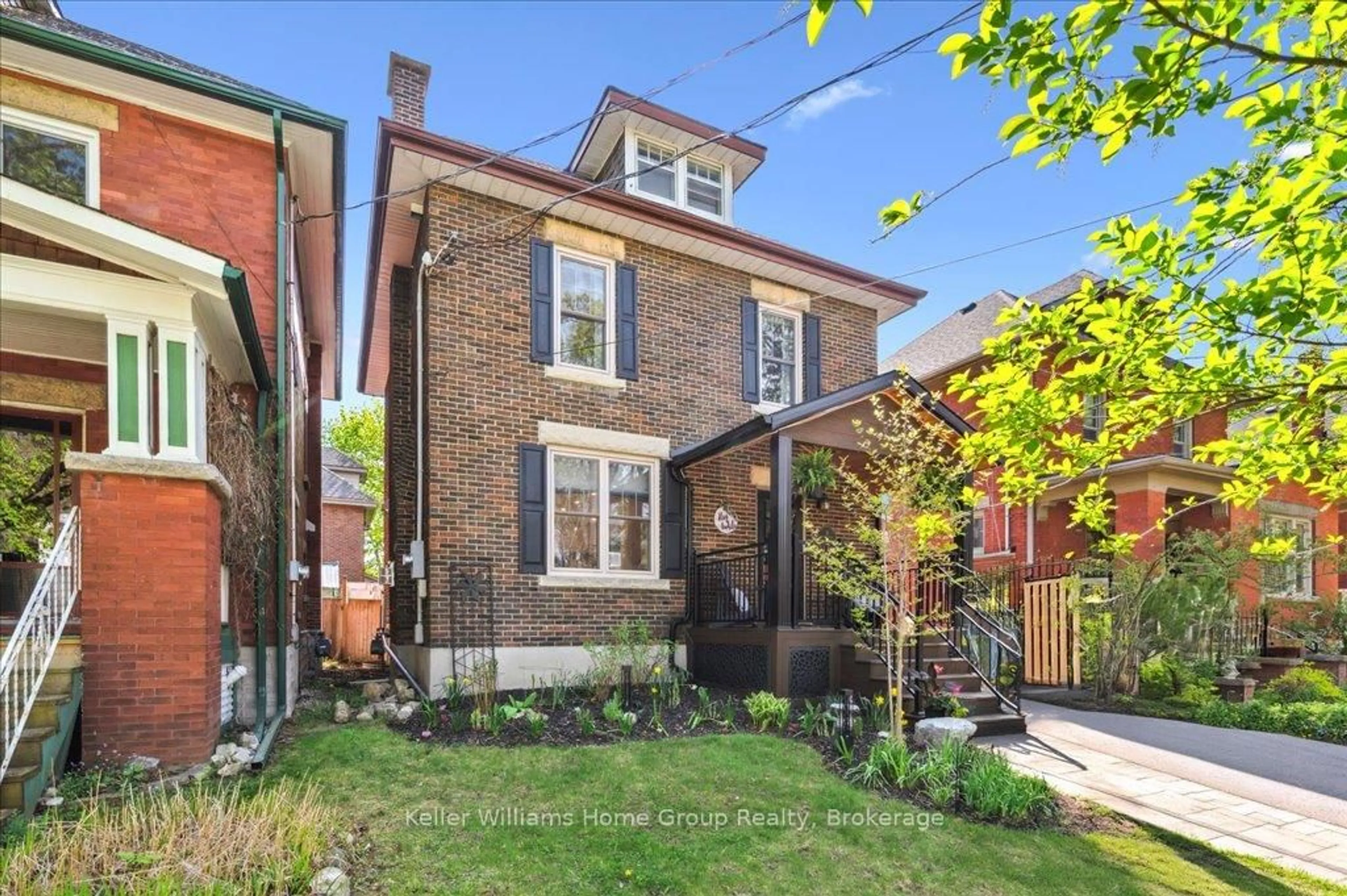 Home with brick exterior material, street for 18 Central St, Guelph Ontario N1H 4K6