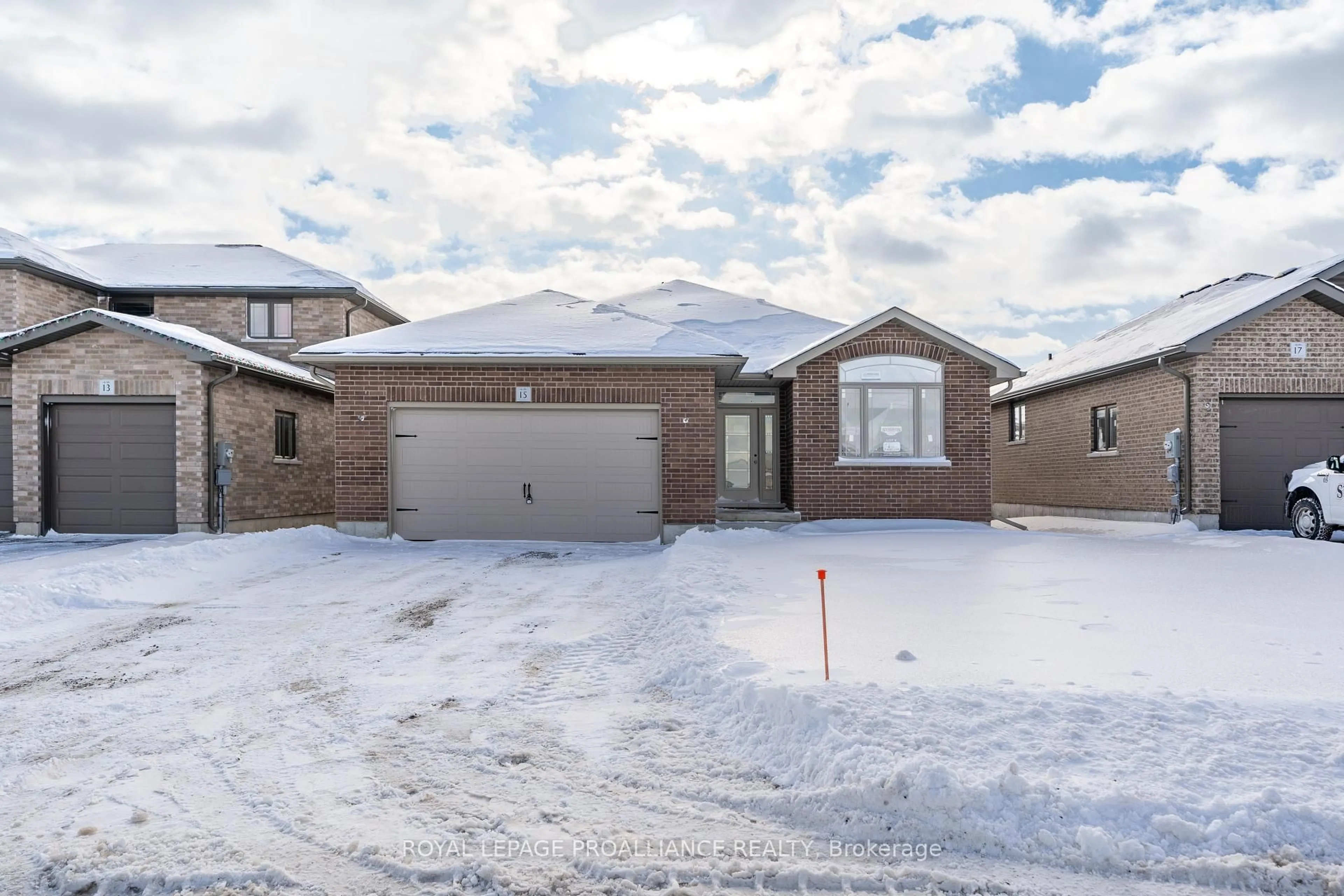 Home with brick exterior material, street for 15 Andrew Cres, Quinte West Ontario K8V 0K1
