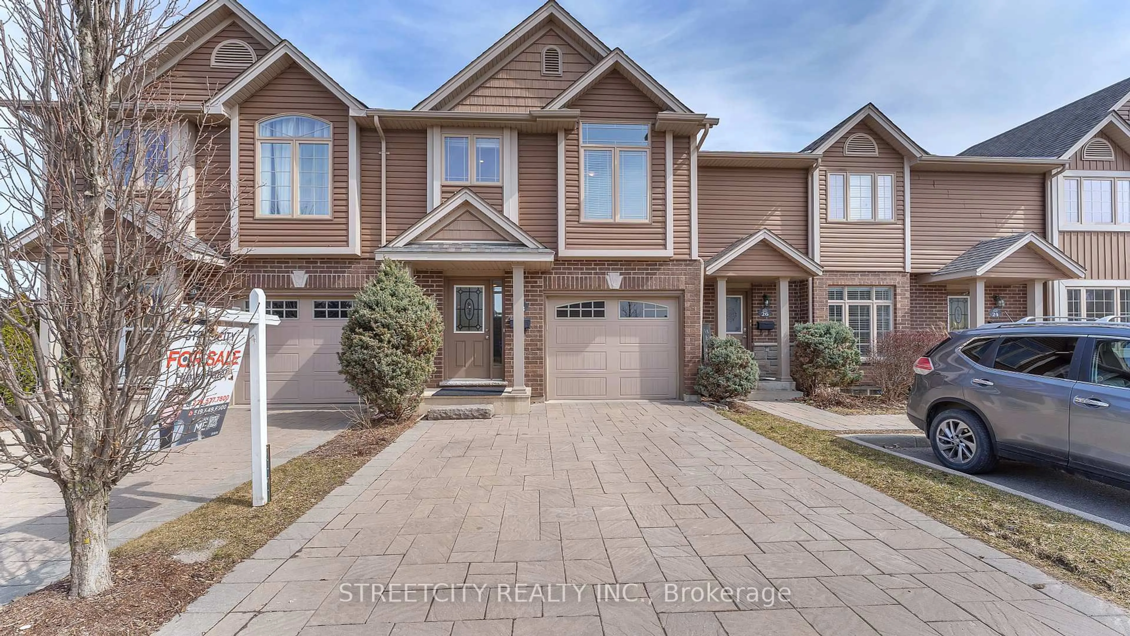 Home with brick exterior material, street for 2635 Bateman Tr #28, London South Ontario N6L 0B1