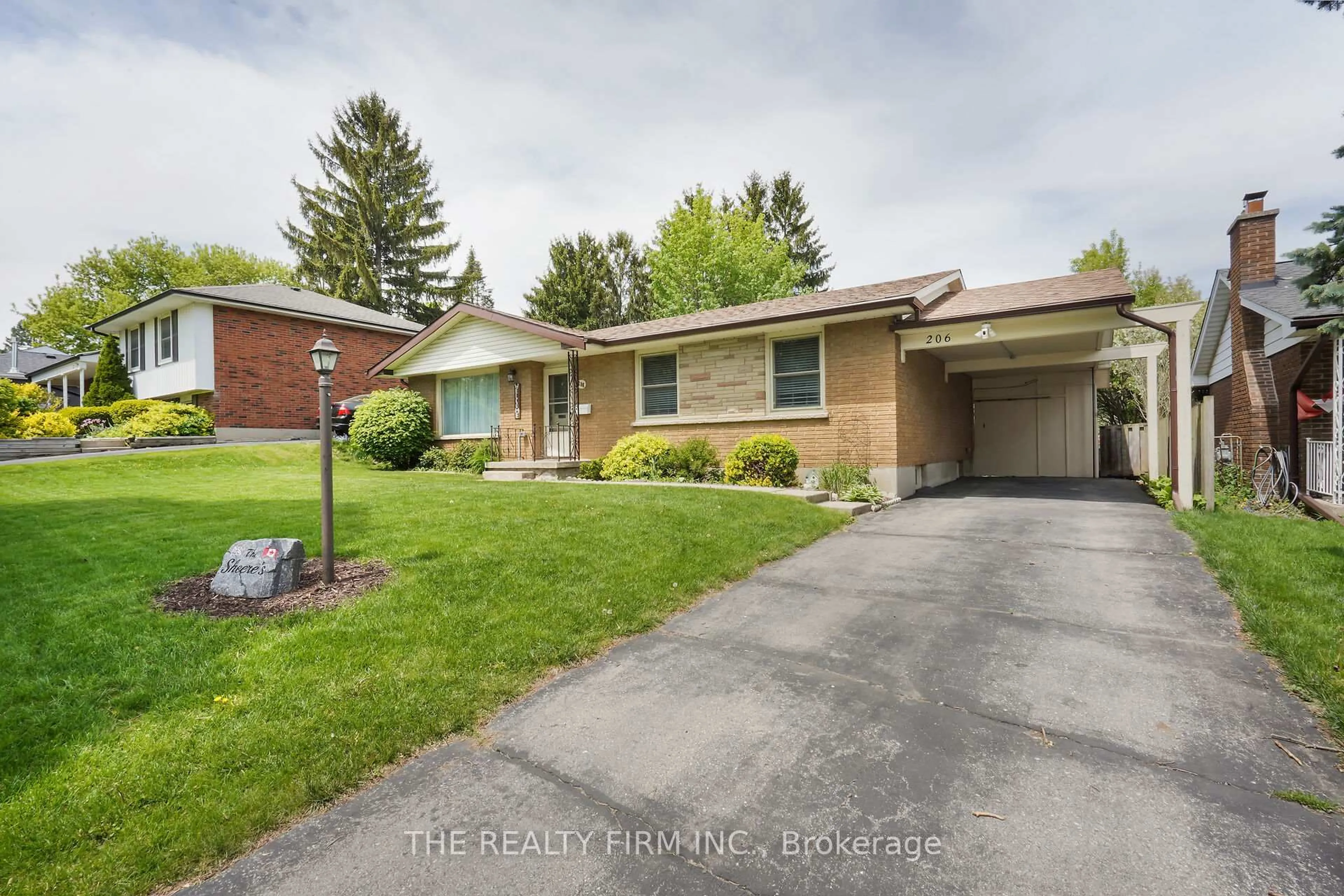 Home with brick exterior material, street for 206 Tavistock Rd, London South Ontario N6J 1Z9