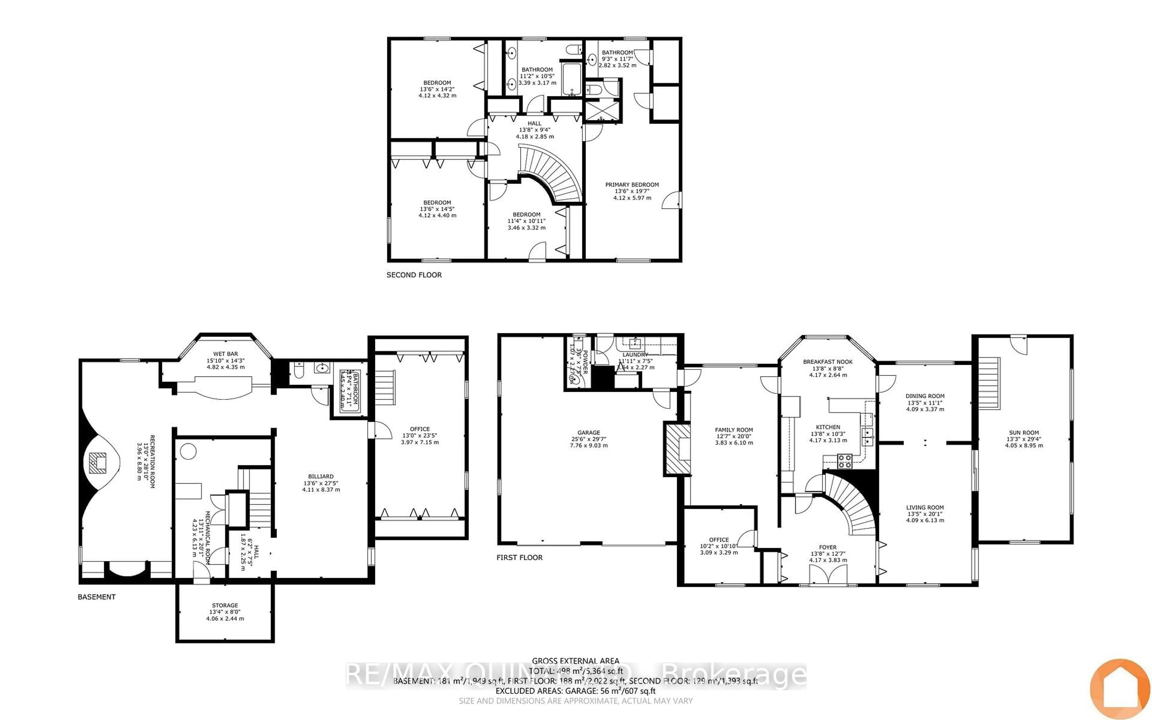 Floor plan for 1386 Wallbridge-Loyalist Rd, Belleville Ontario K8N 4Z5