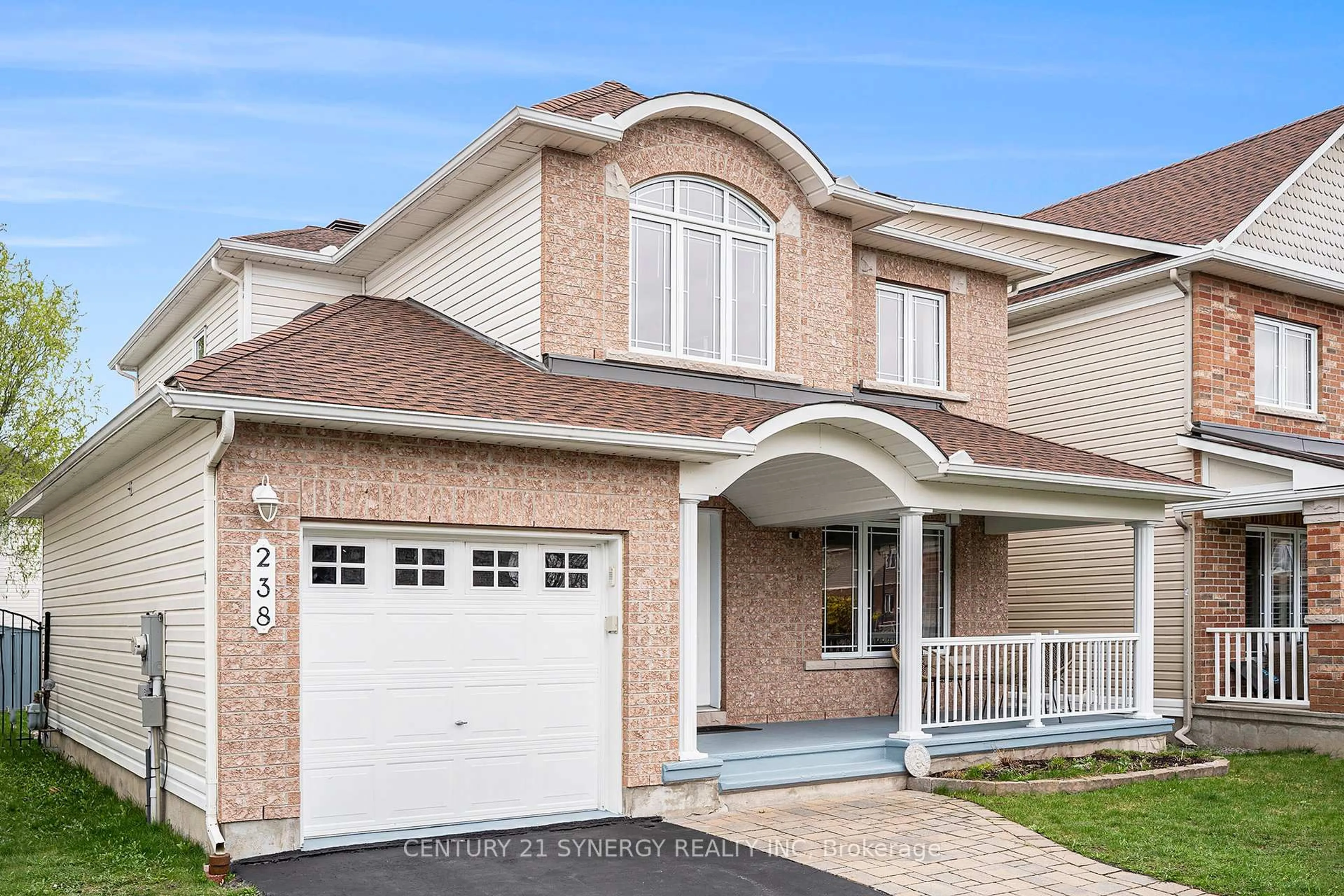 Home with brick exterior material, street for 238 Monaco Pl, Ottawa Ontario K4A 0G8