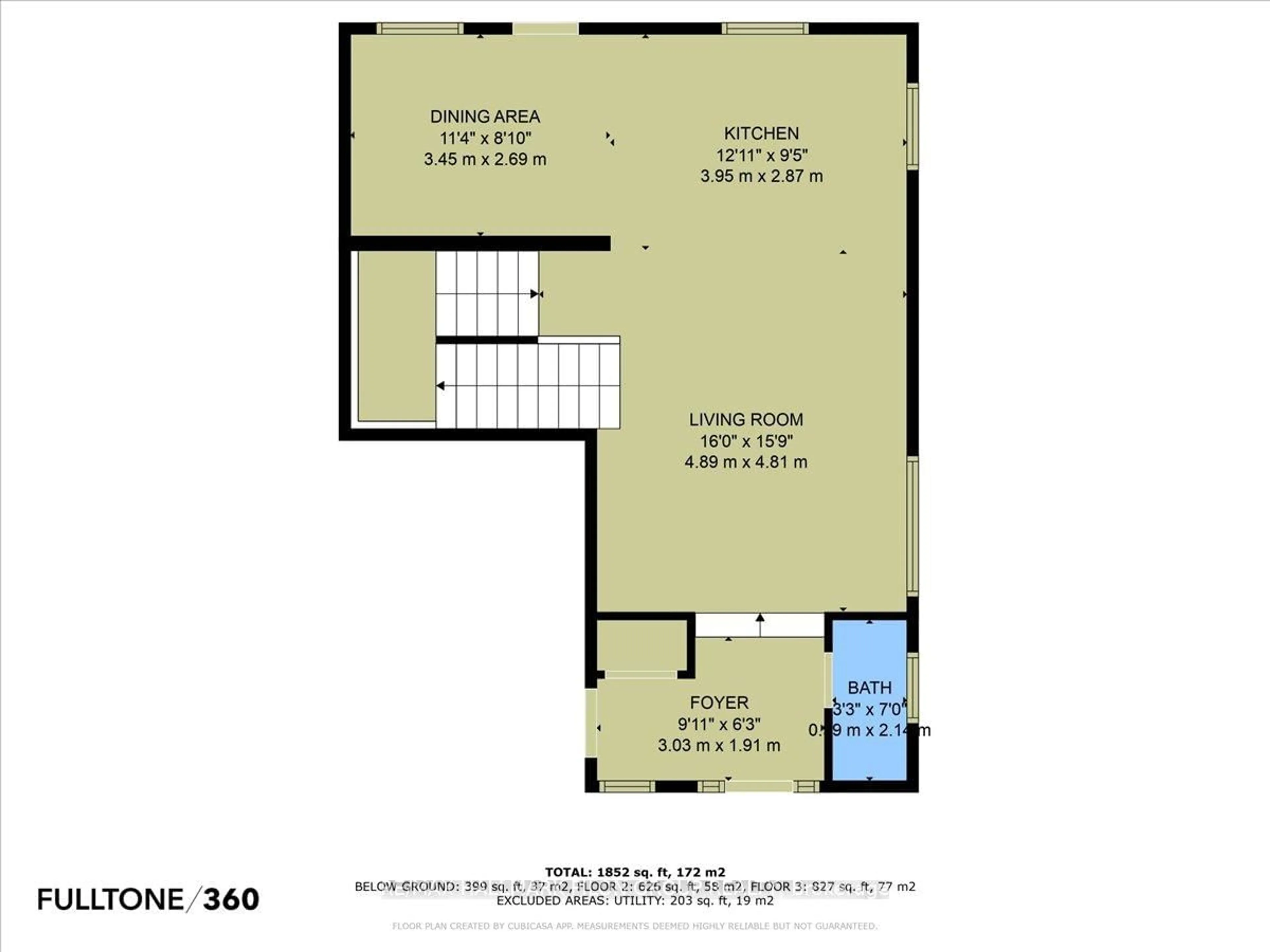 Floor plan for 638 Crevier Walk, Ottawa Ontario K1W 0M7