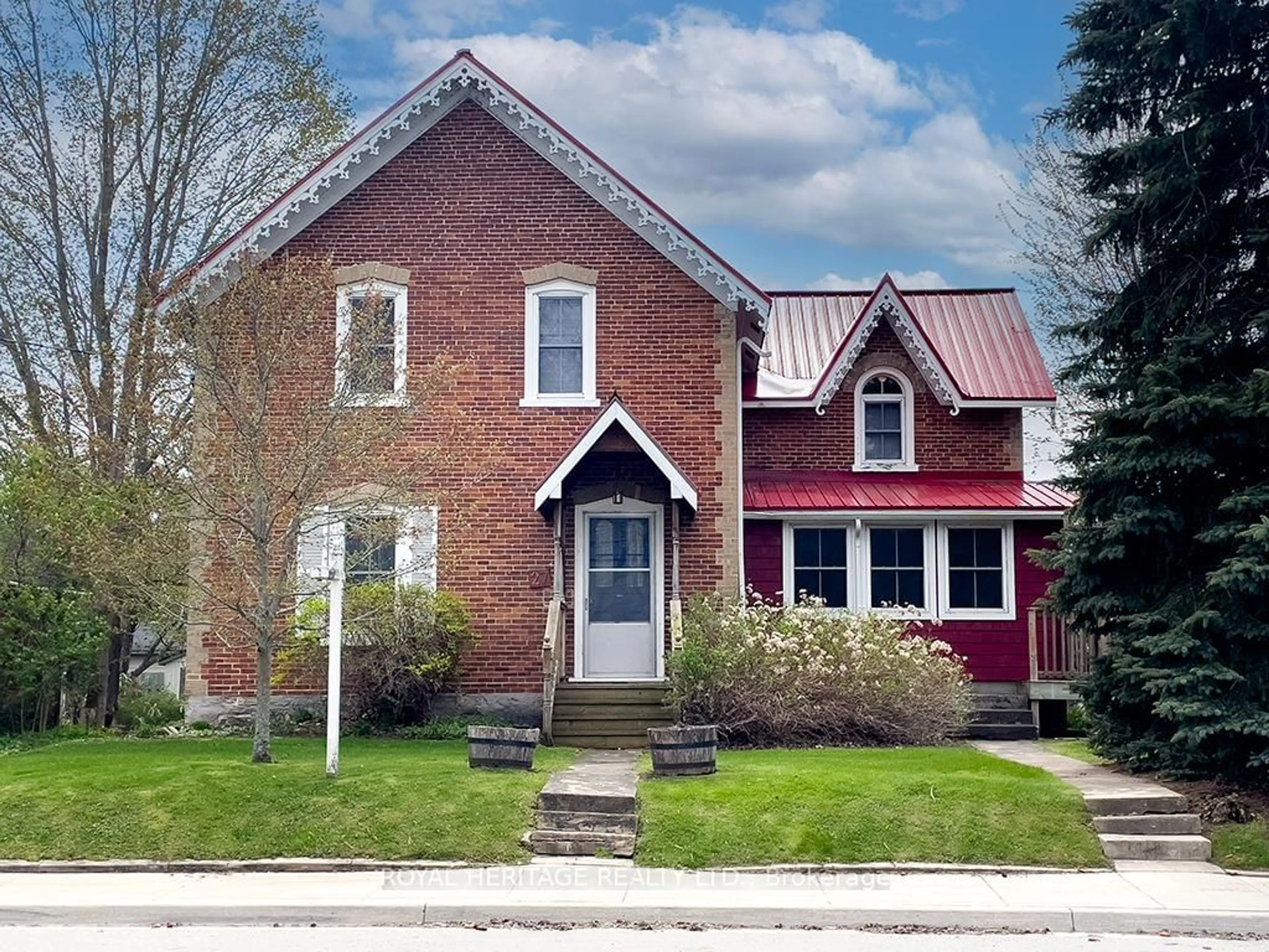 Home with brick exterior material, street for 27 Bedford St, Westport Ontario K0G 1X0