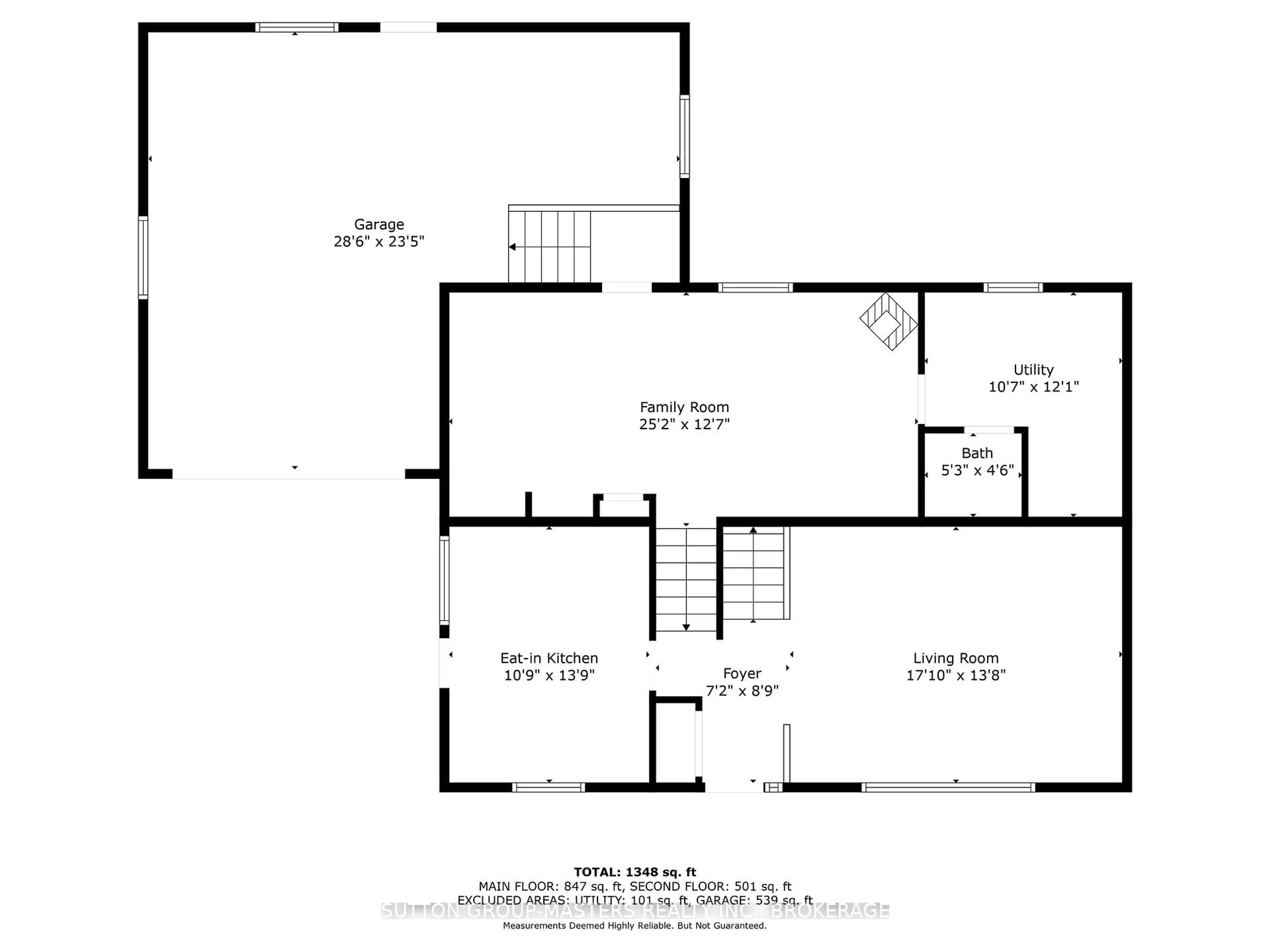 Floor plan for 19 James St, Greater Napanee Ontario K7R 3E9