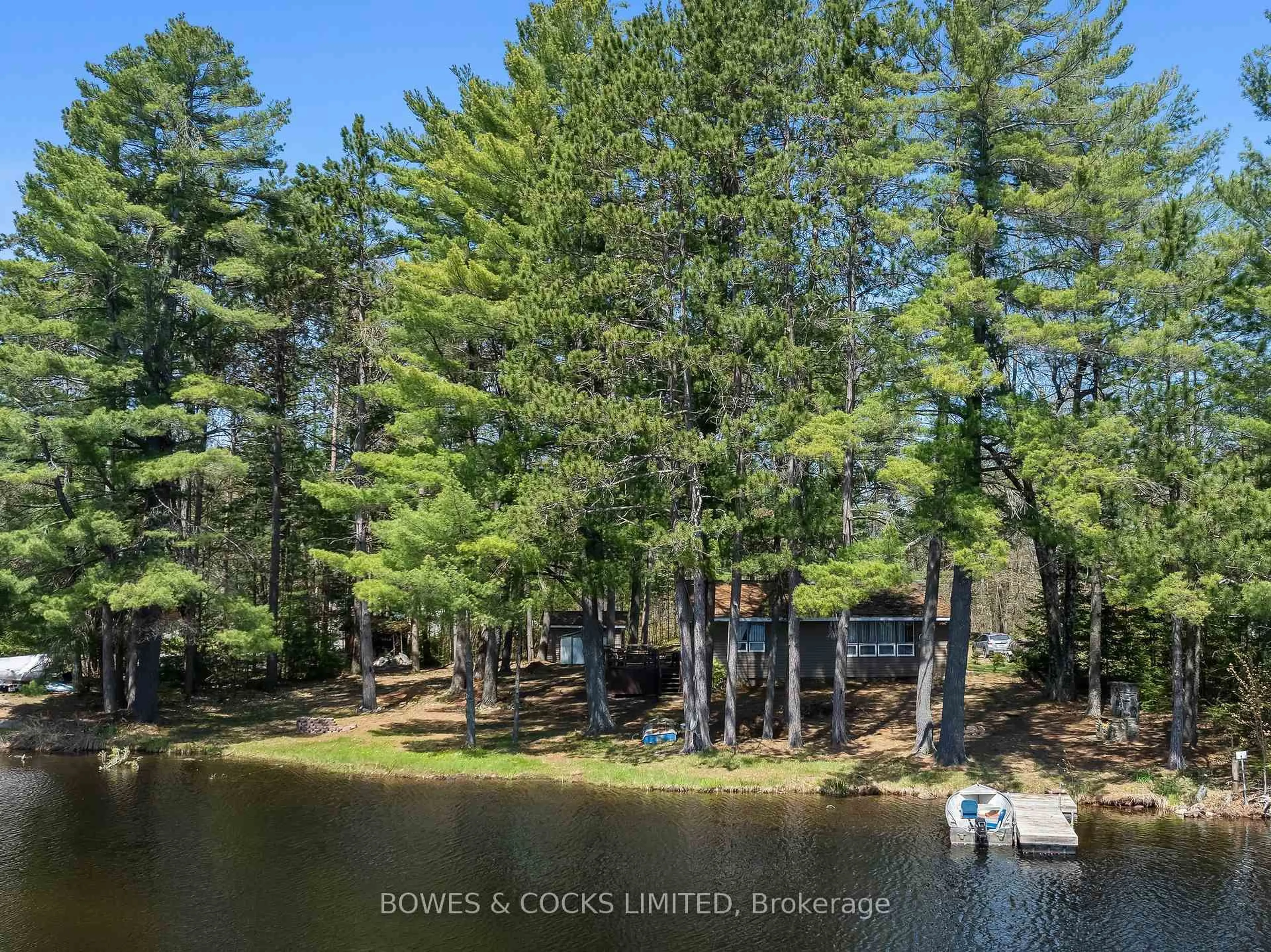A pic from outside/outdoor area/front of a property/back of a property/a pic from drone, water/lake/river/ocean view for 56 Fire Route 80B N/A, Havelock-Belmont-Methuen Ontario K0L 1Z0